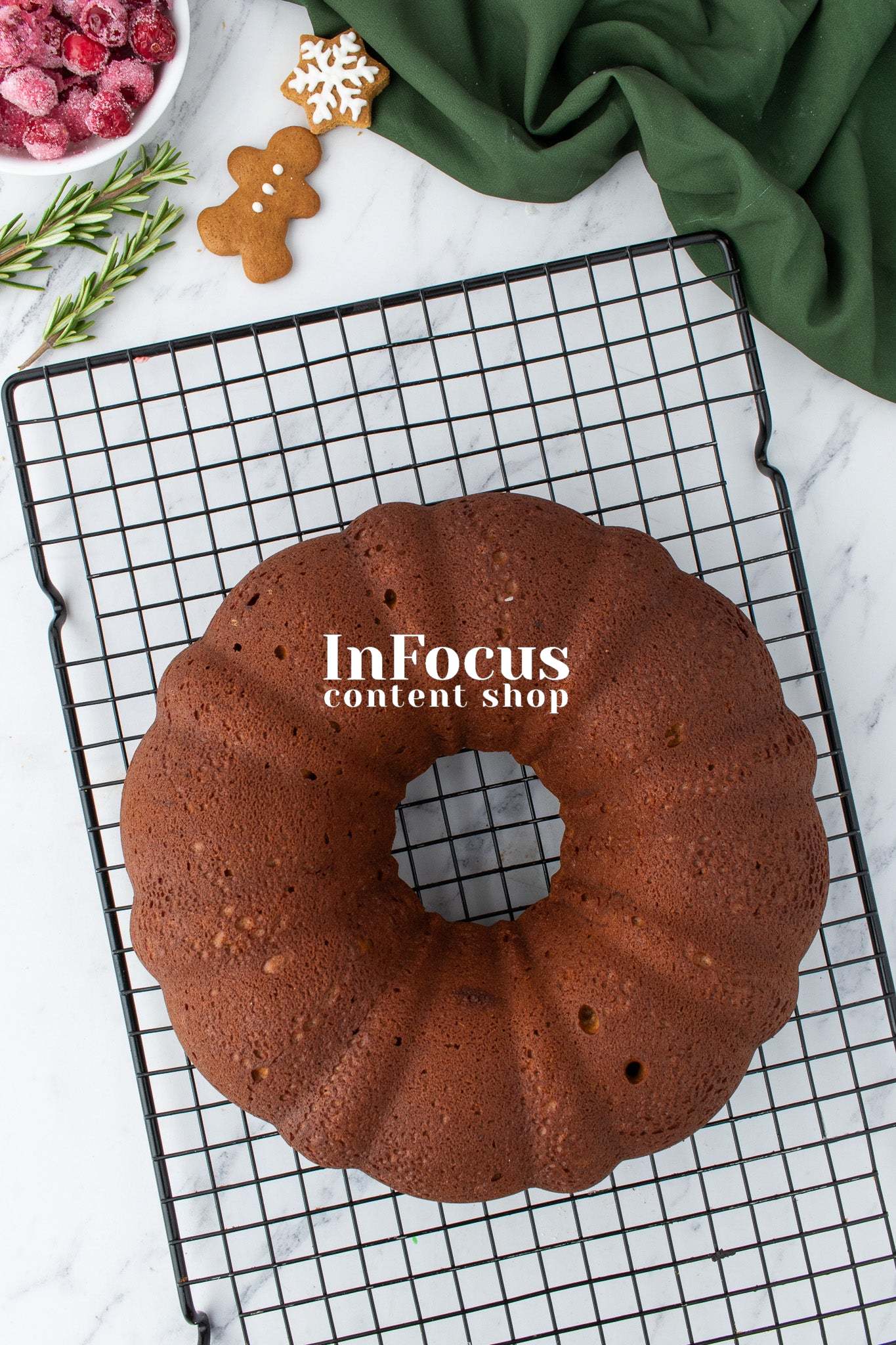 Gingerbread Bundt Cake- Exclusive