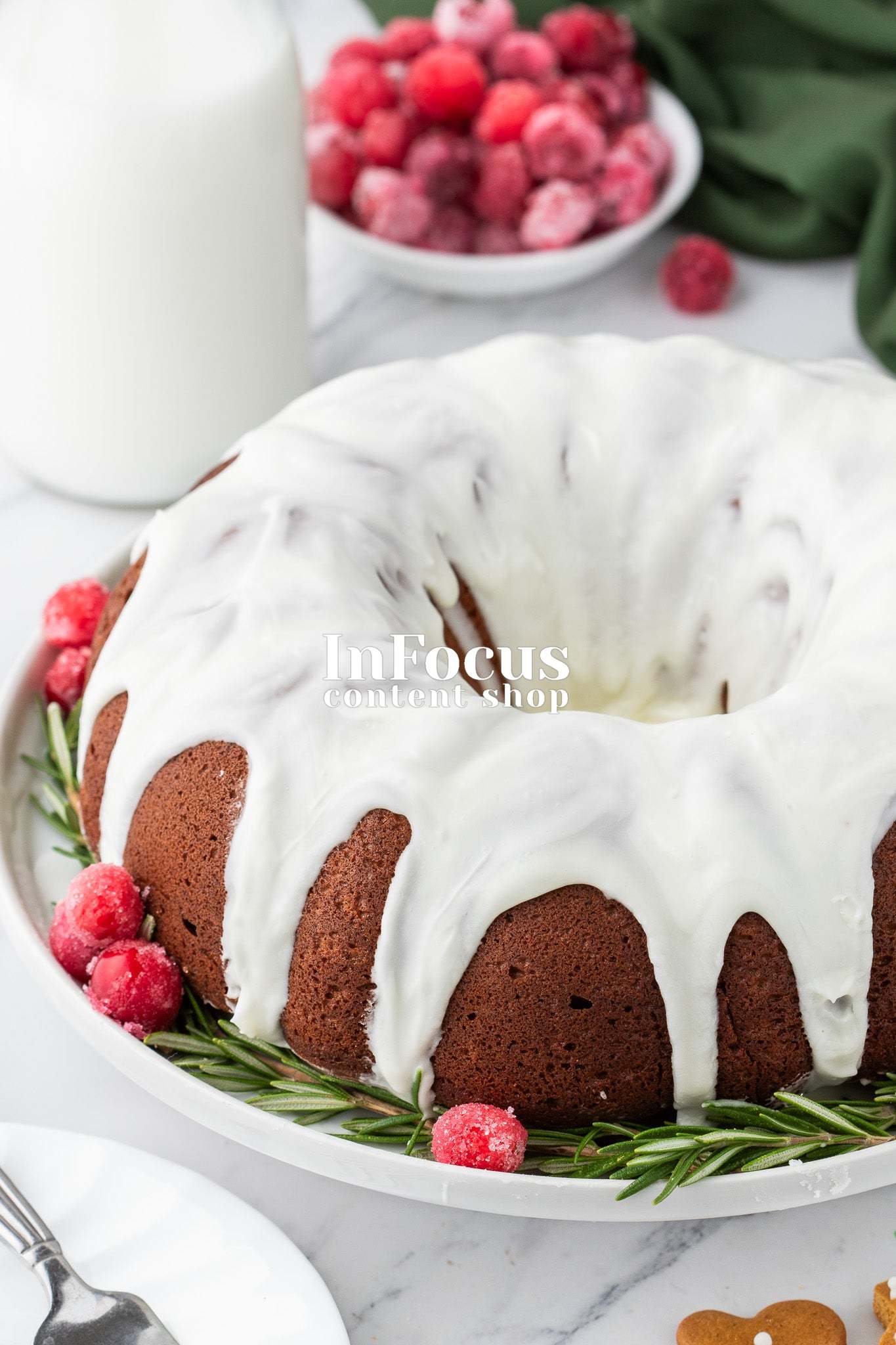 Gingerbread Bundt Cake- Exclusive
