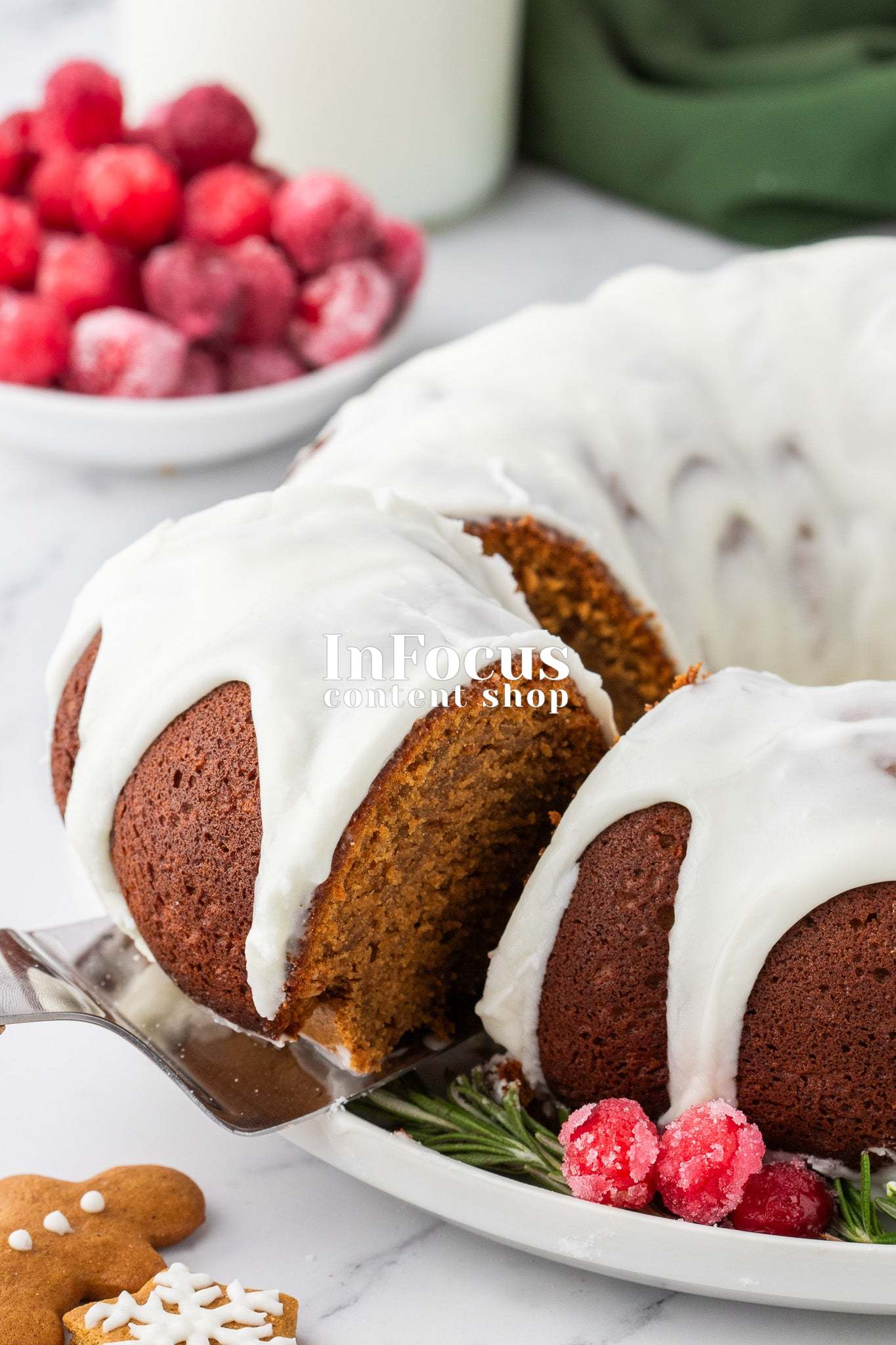 Gingerbread Bundt Cake- Exclusive