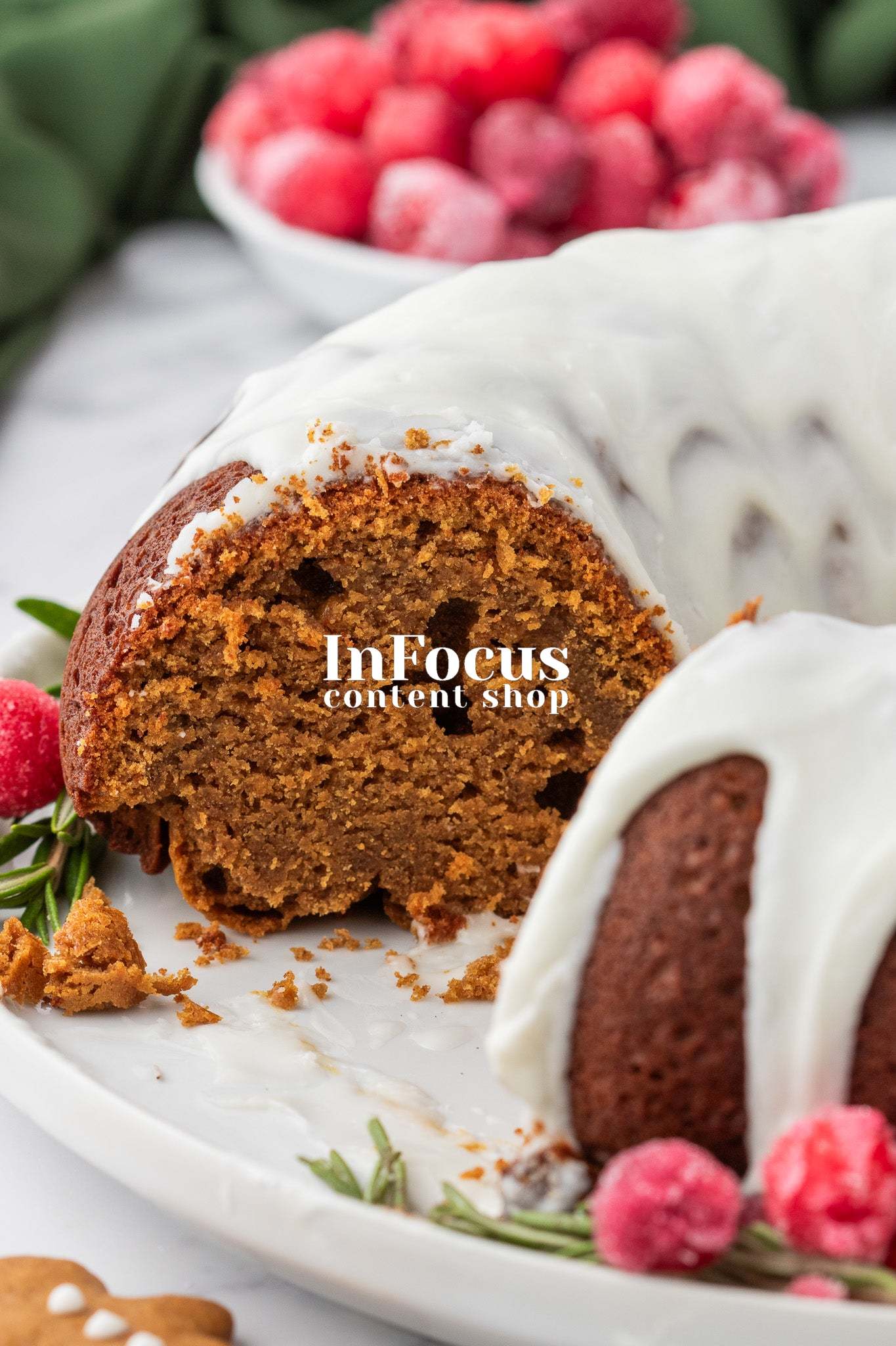Gingerbread Bundt Cake- Exclusive