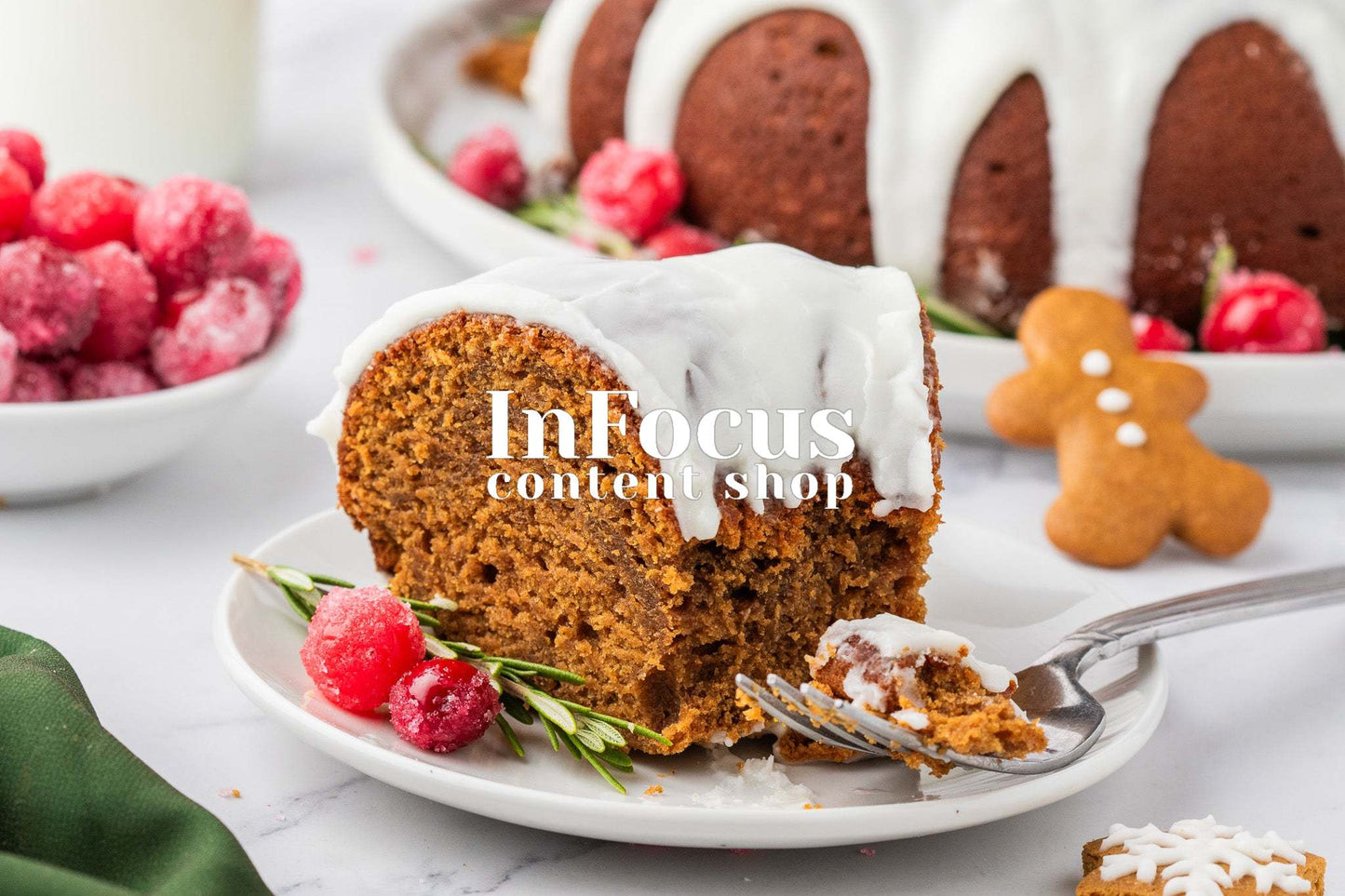 Gingerbread Bundt Cake- Exclusive