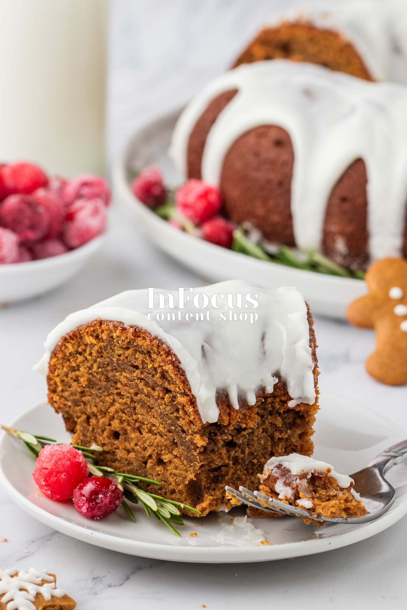 Gingerbread Bundt Cake- Exclusive