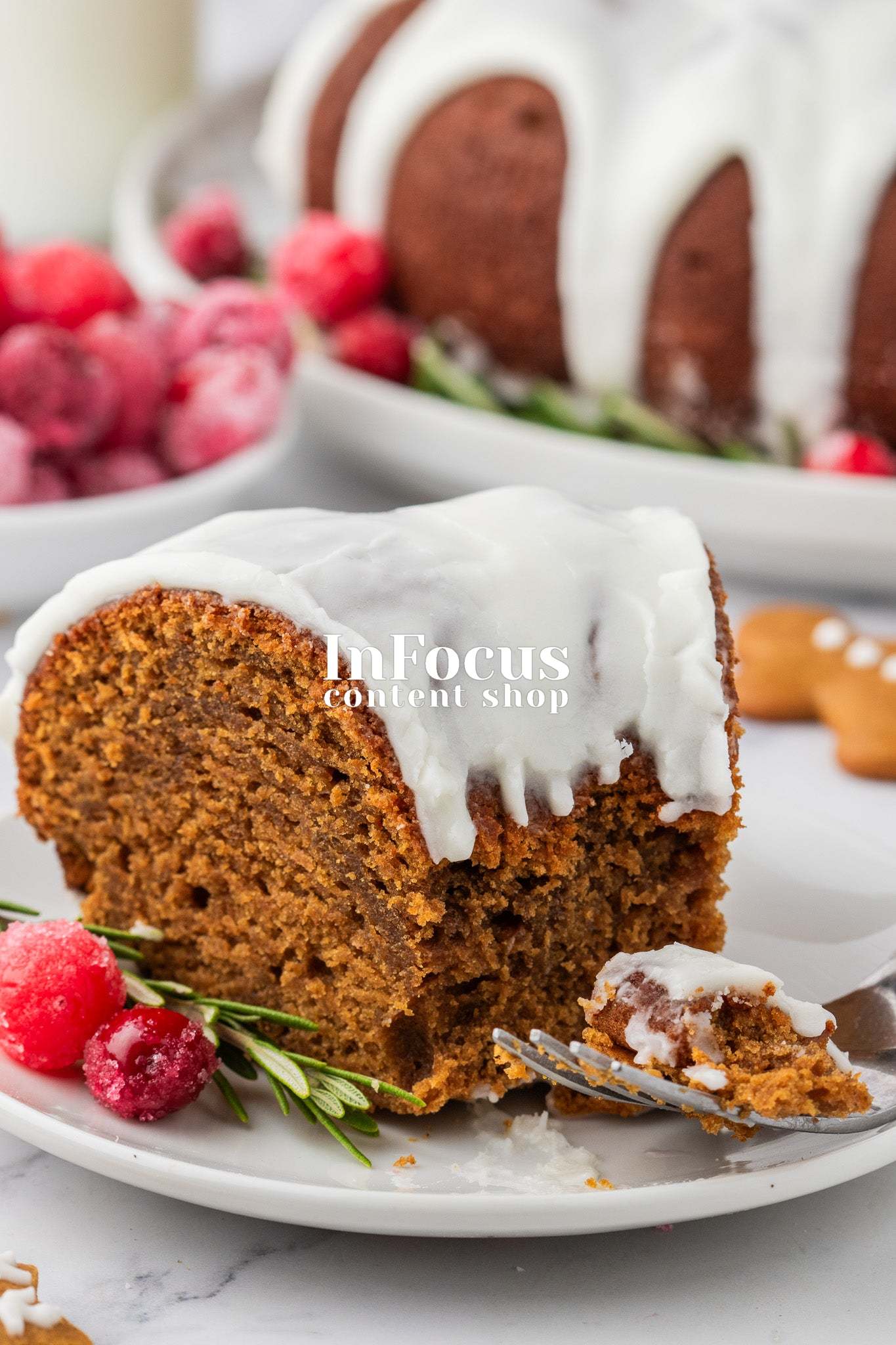 Gingerbread Bundt Cake- Exclusive