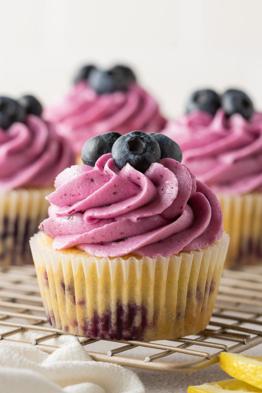Lemon Blueberry Cupcakes- Exclusive