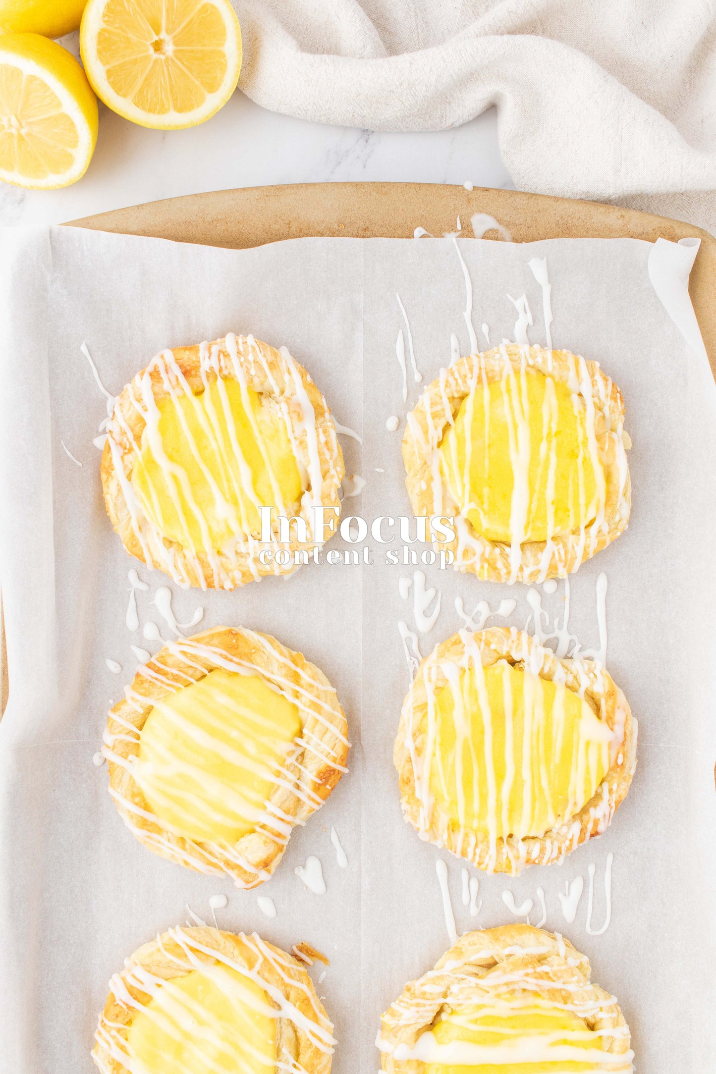 Lemon Cream Cheese Danish Pastries- Exclusive