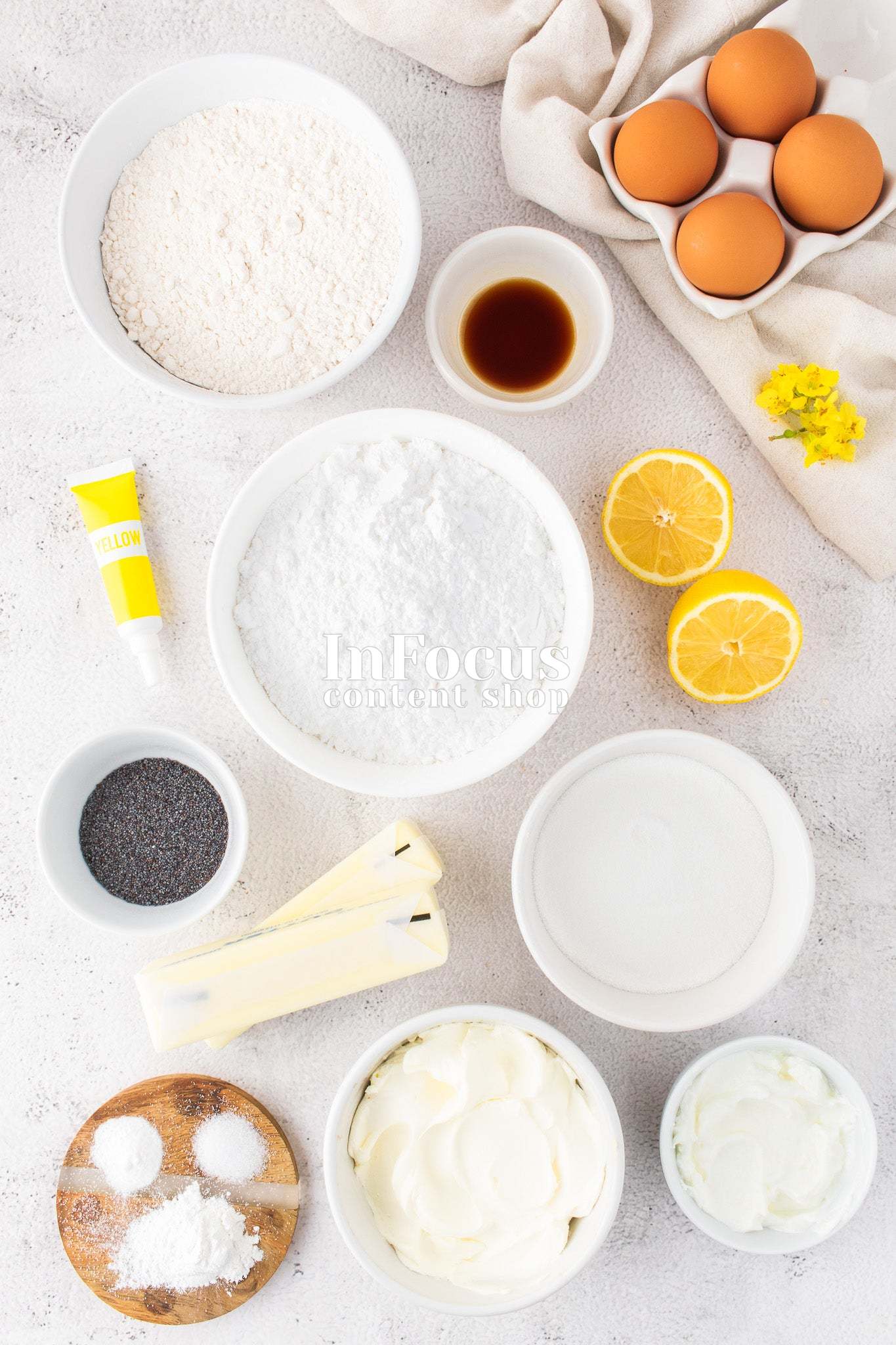 Lemon Poppy Seed Cupcakes- Exclusive