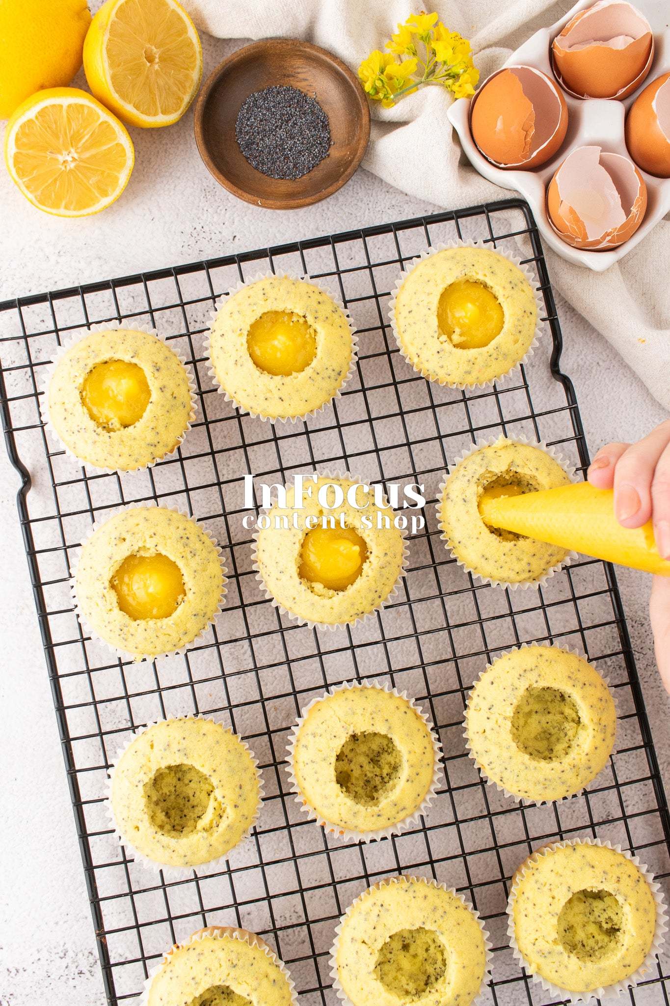 Lemon Poppy Seed Cupcakes- Exclusive