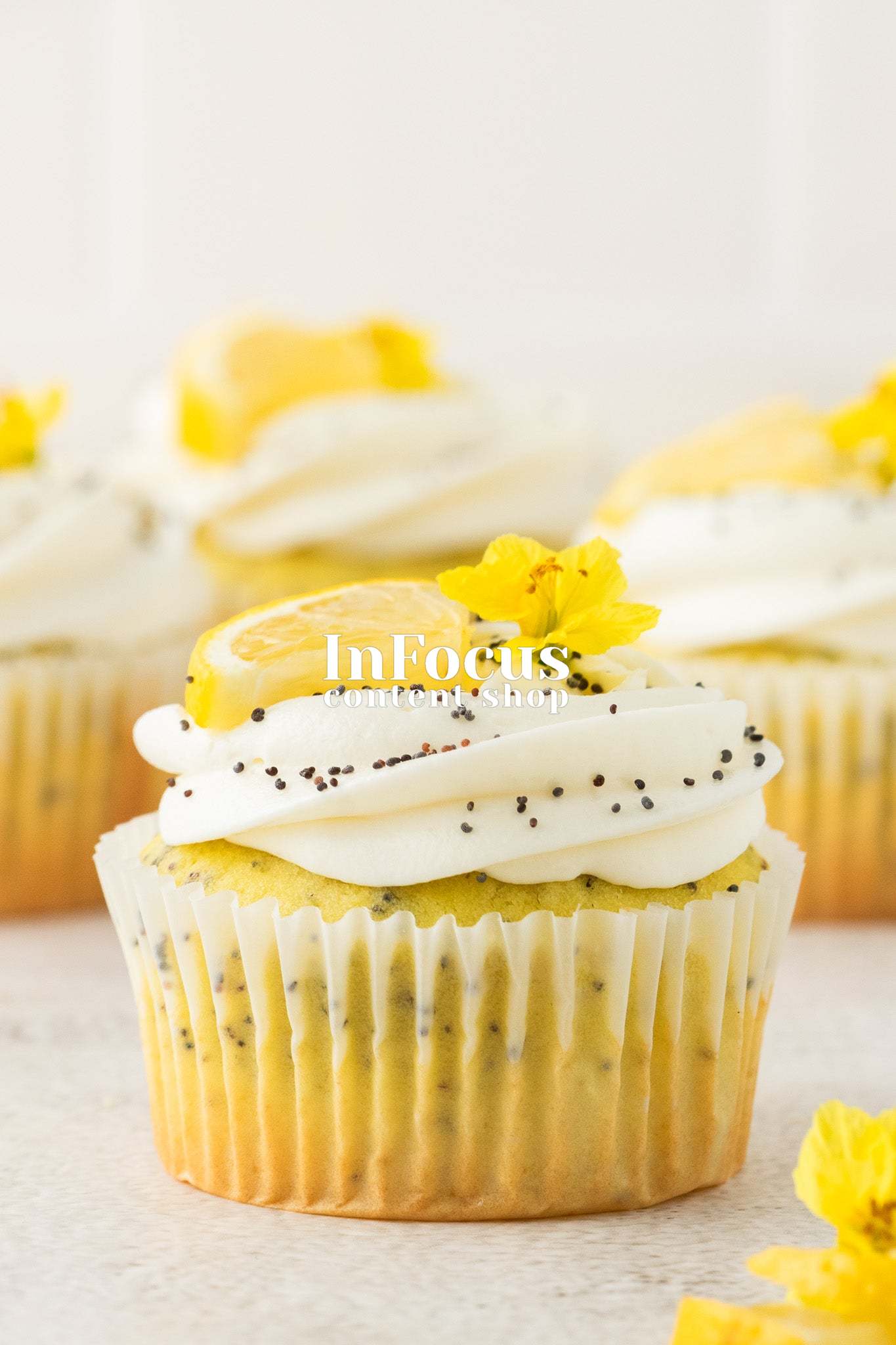 Lemon Poppy Seed Cupcakes- Exclusive