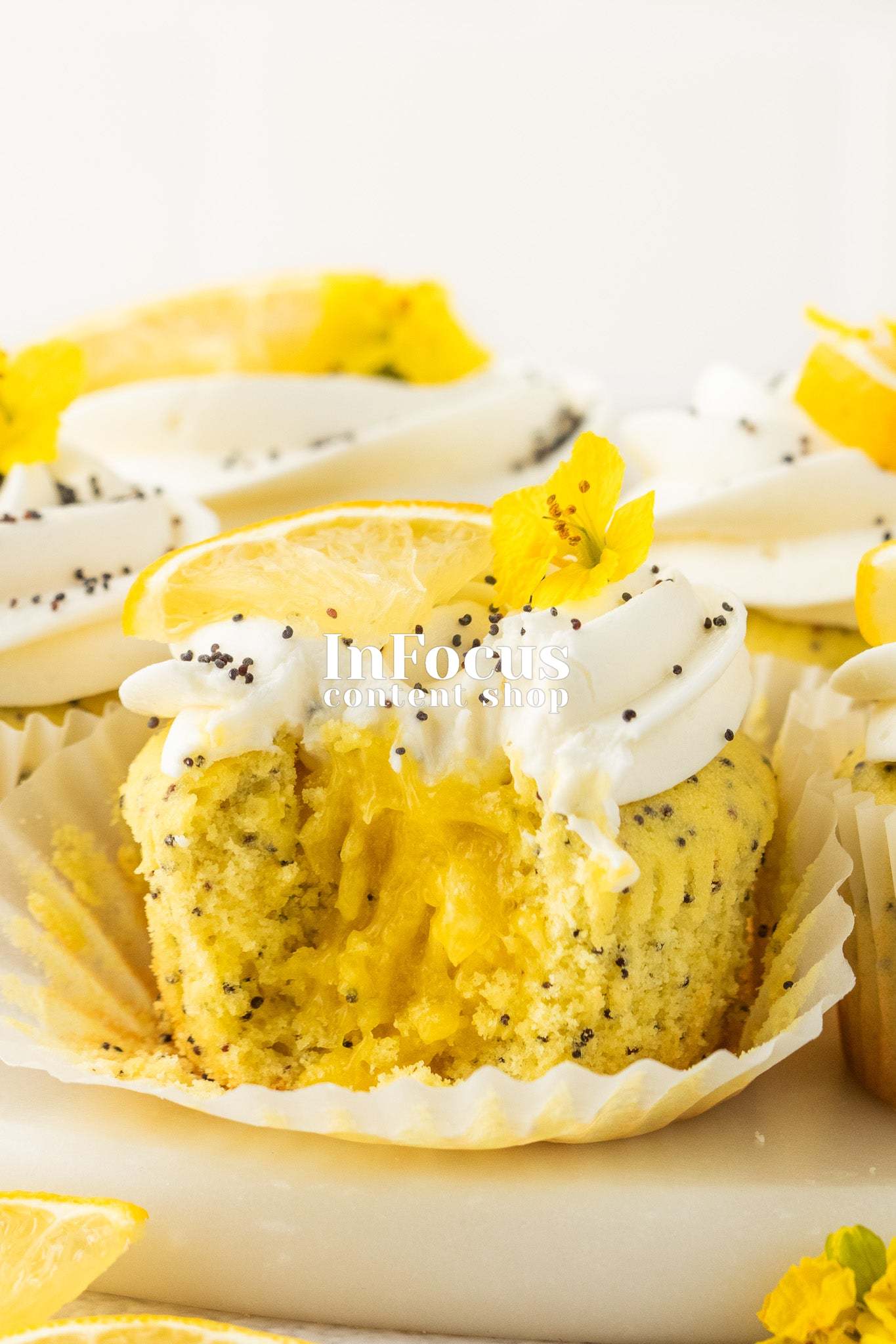 Lemon Poppy Seed Cupcakes- Exclusive