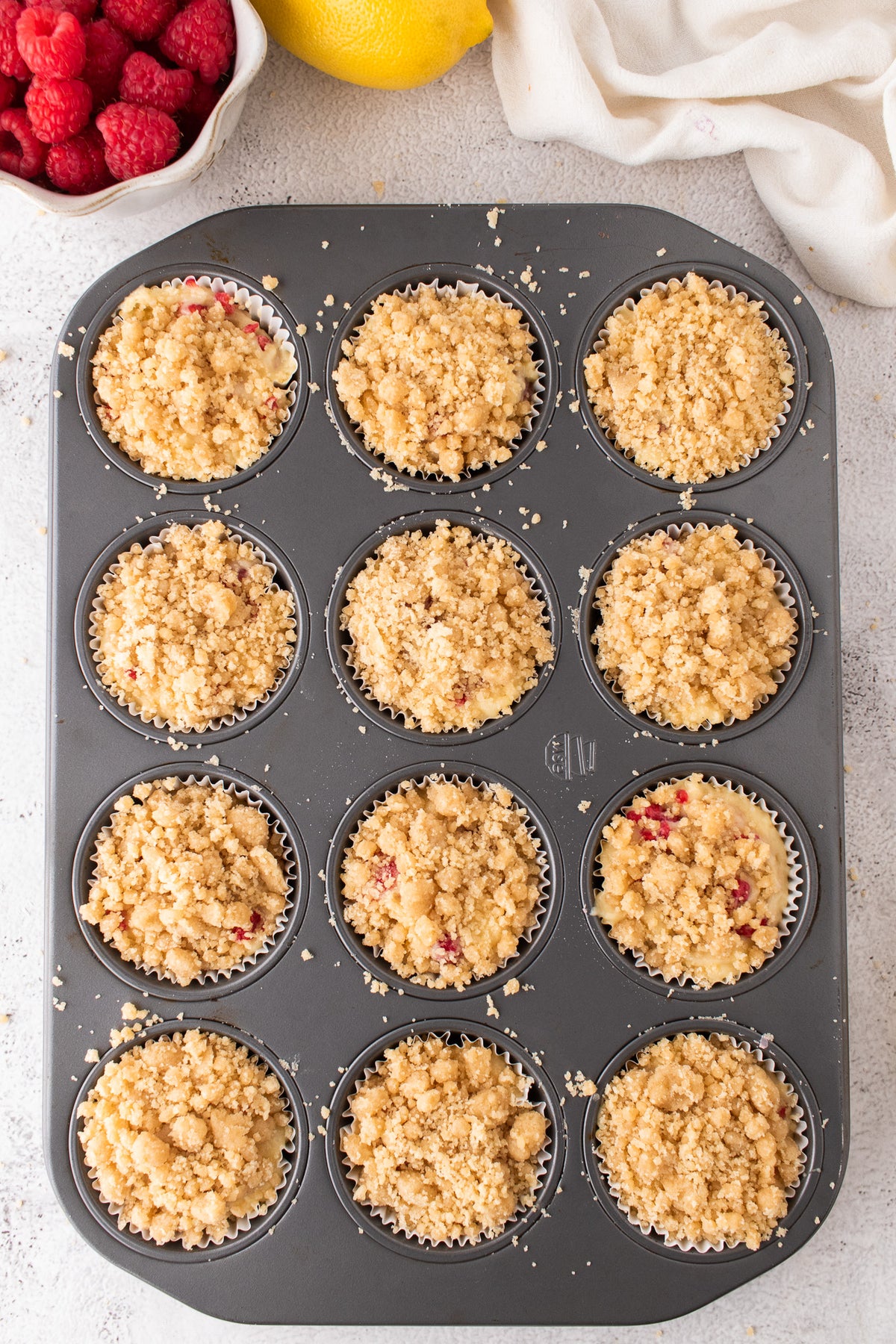Lemon Raspberry Muffins- Exclusive