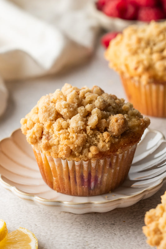 Lemon Raspberry Muffins- Exclusive