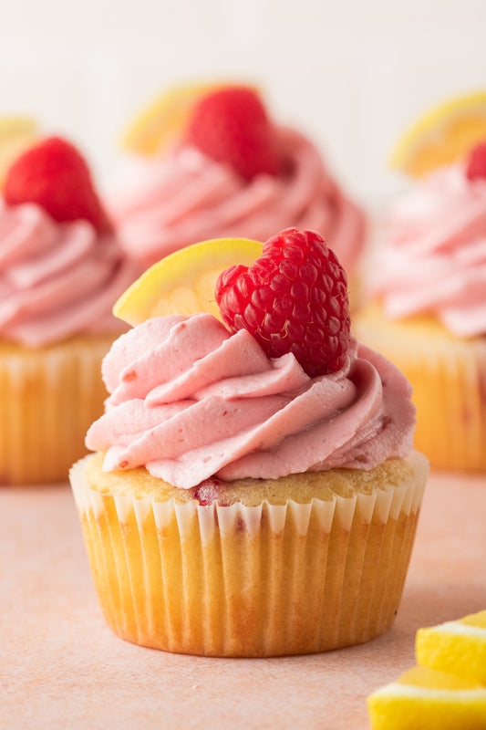 Lemon Raspberry Cupcakes- Exclusive