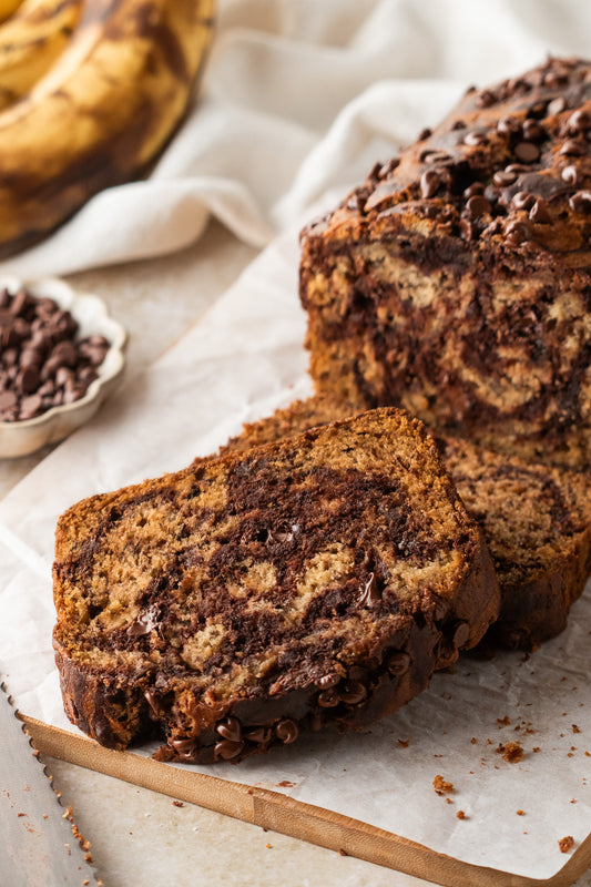 Marbled Chocolate Banana Bread- Exclusive