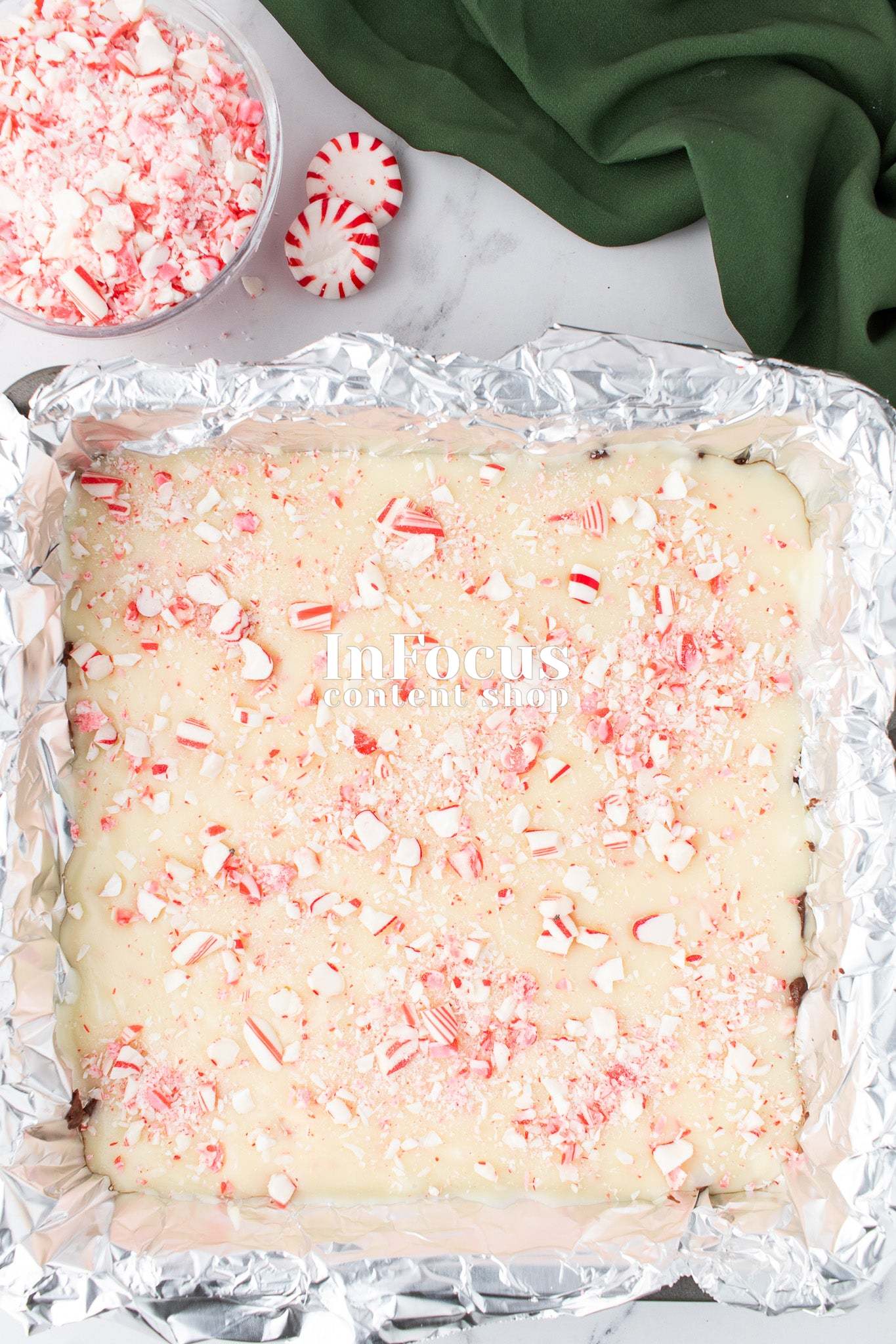 Peppermint Bark Fudge- Exclusive