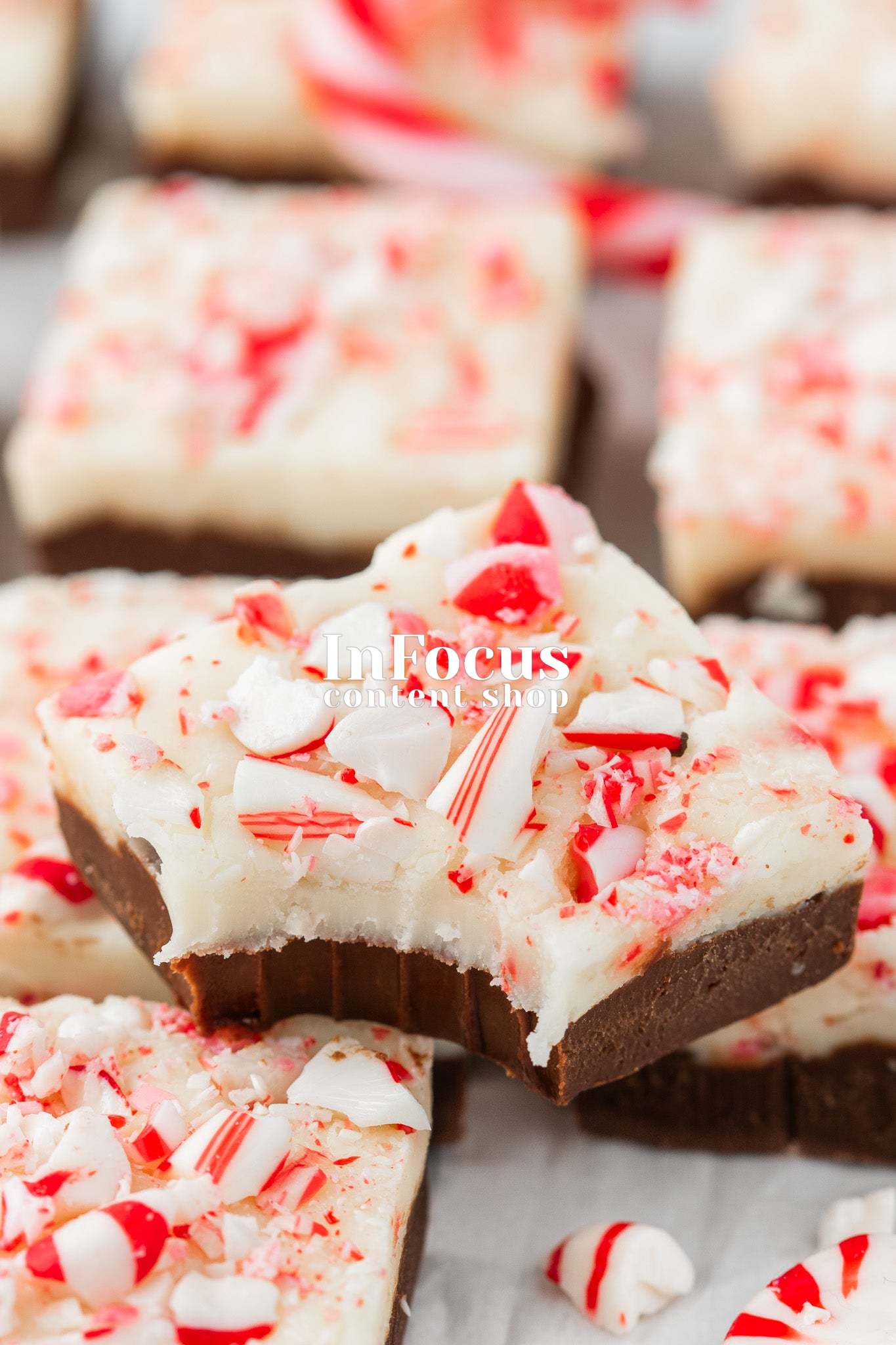 Peppermint Bark Fudge- Exclusive