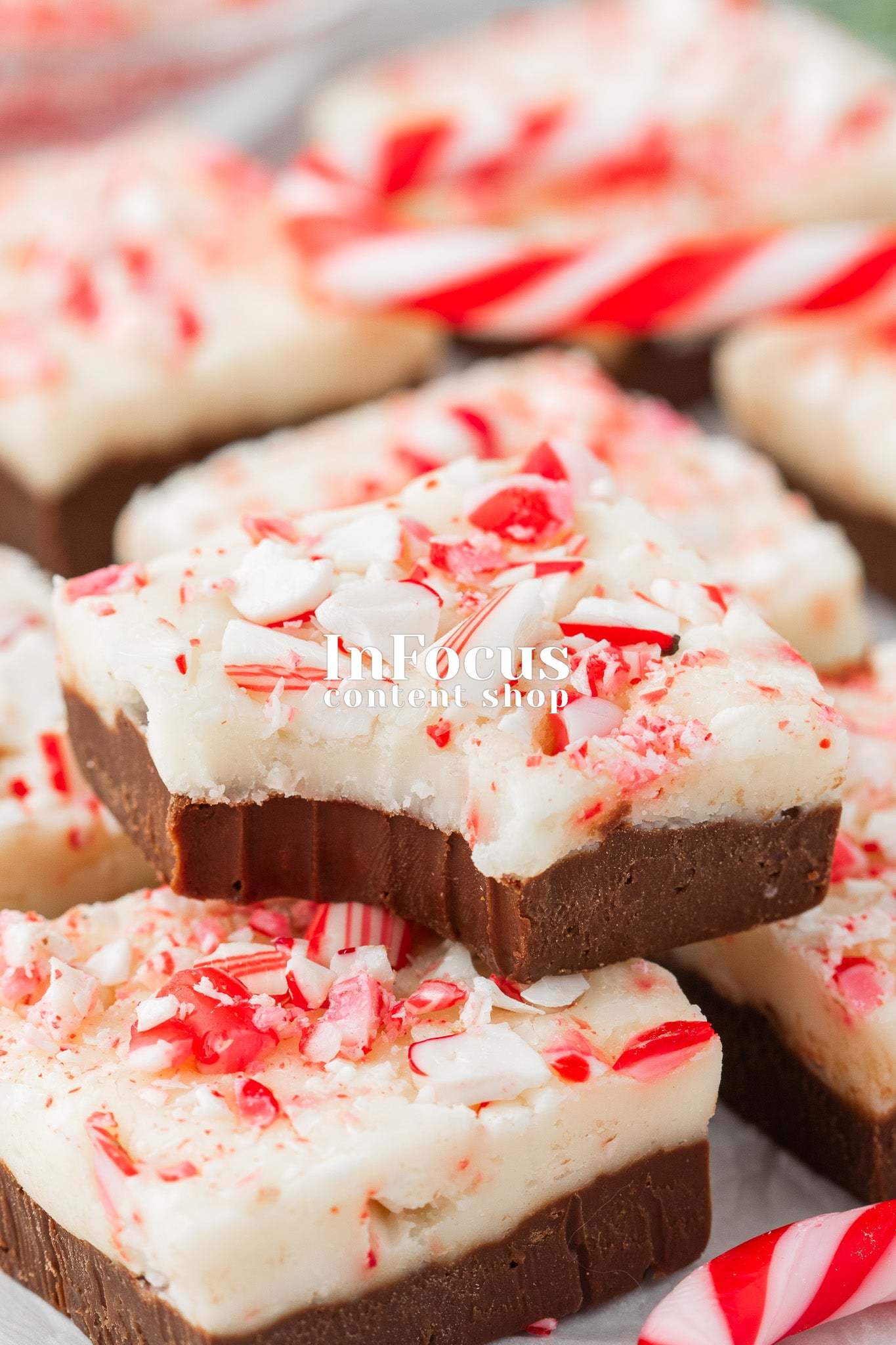 Peppermint Bark Fudge- Exclusive