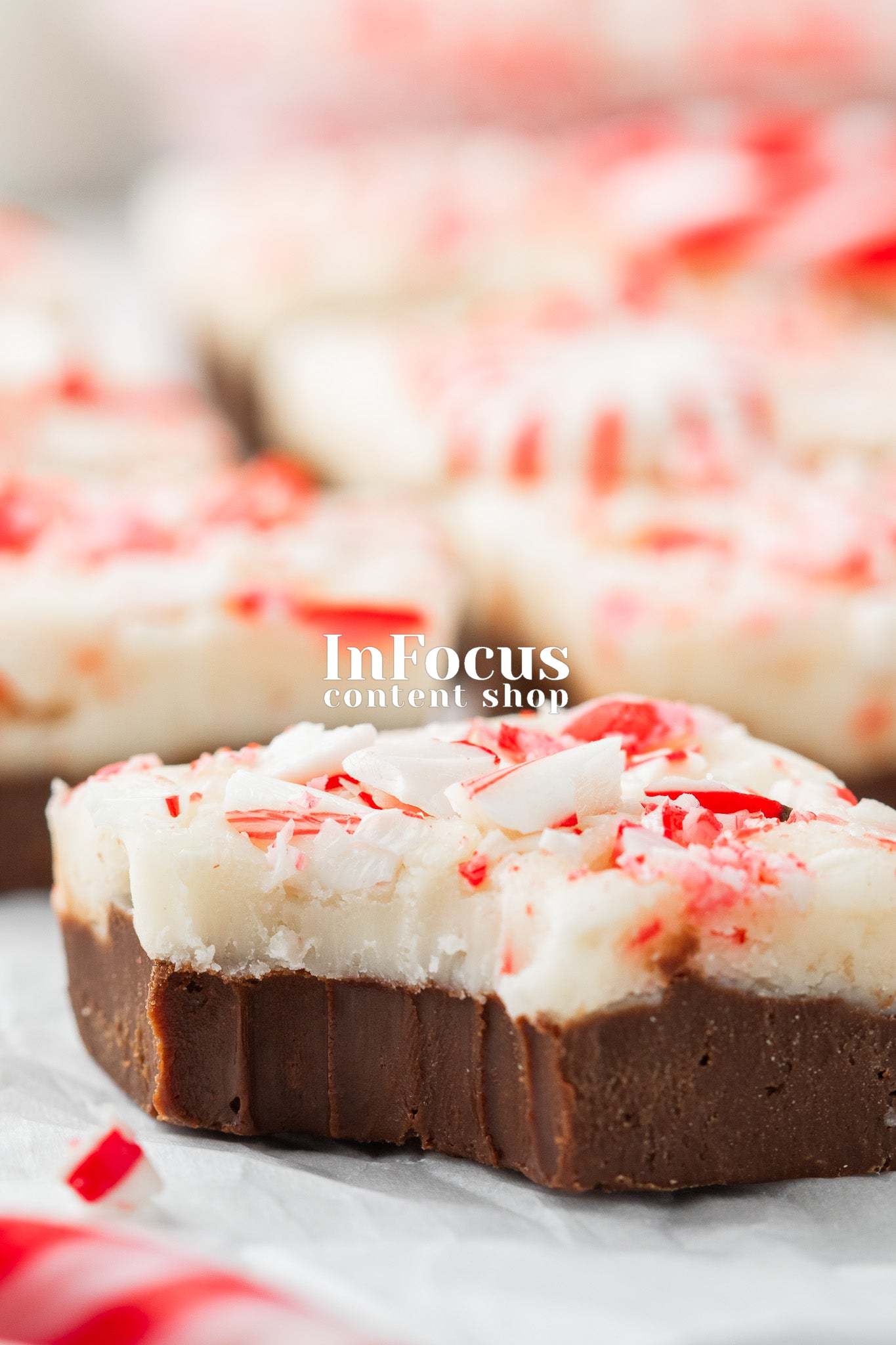 Peppermint Bark Fudge- Exclusive