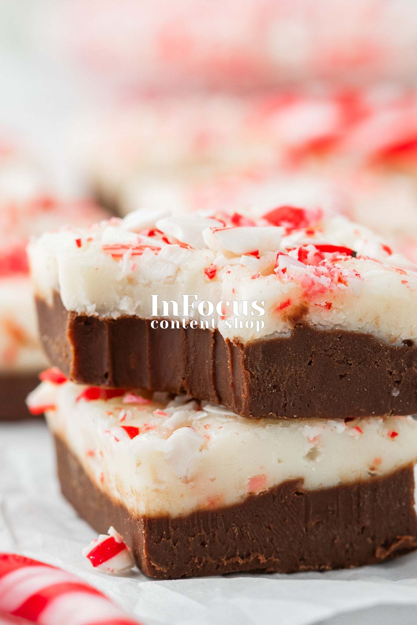 Peppermint Bark Fudge- Exclusive