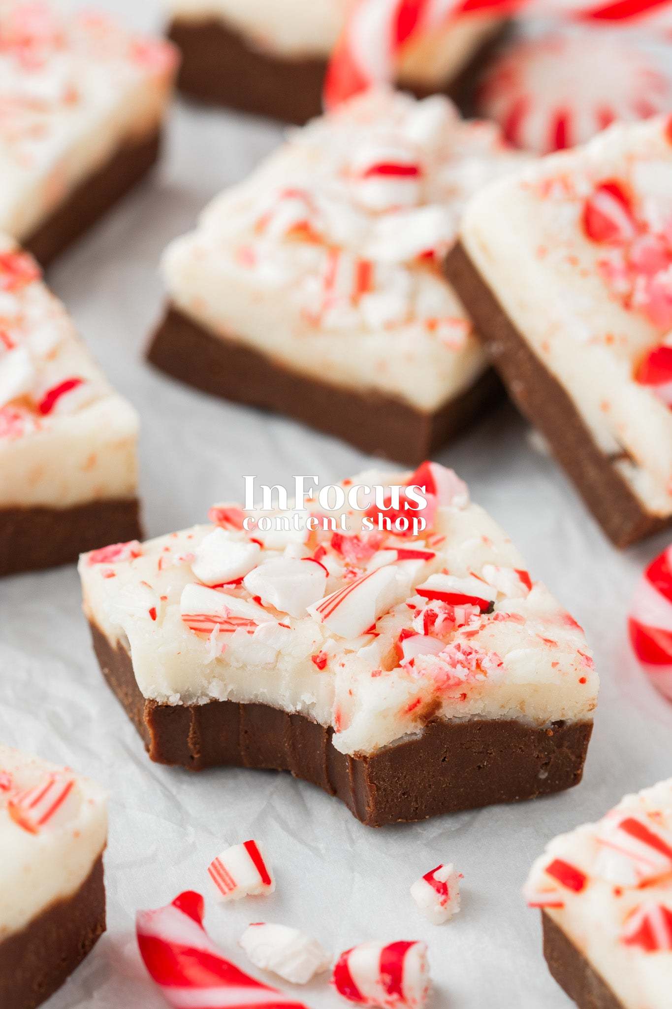 Peppermint Bark Fudge- Exclusive