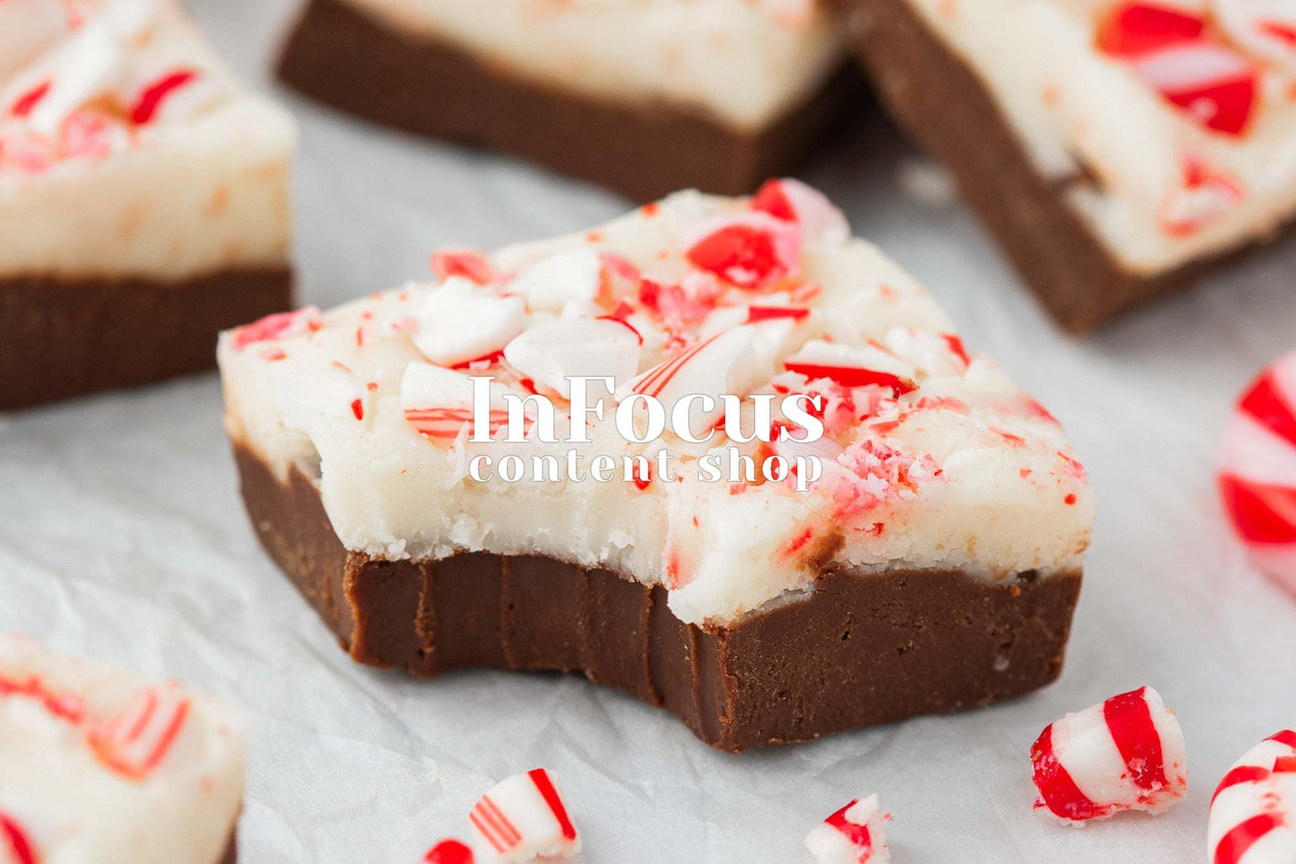 Peppermint Bark Fudge- Exclusive