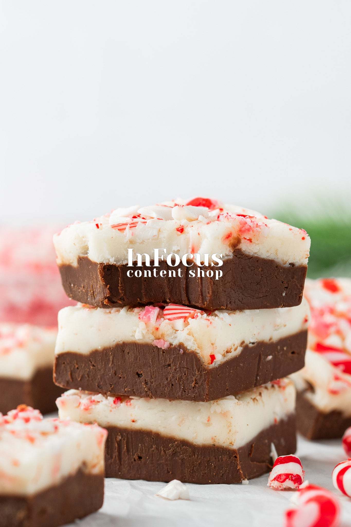 Peppermint Bark Fudge- Exclusive