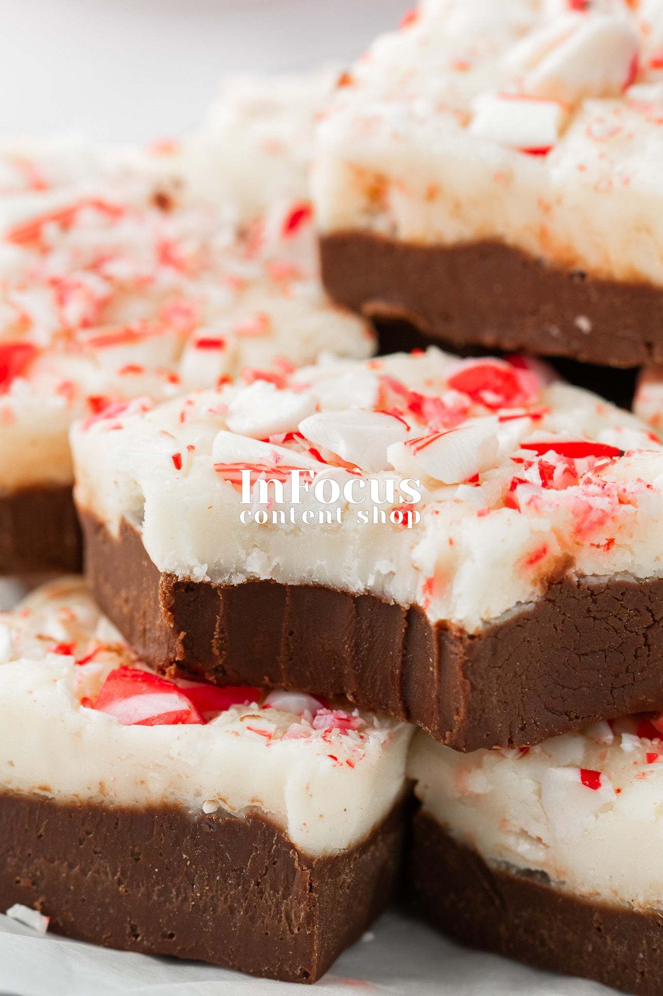 Peppermint Bark Fudge- Exclusive