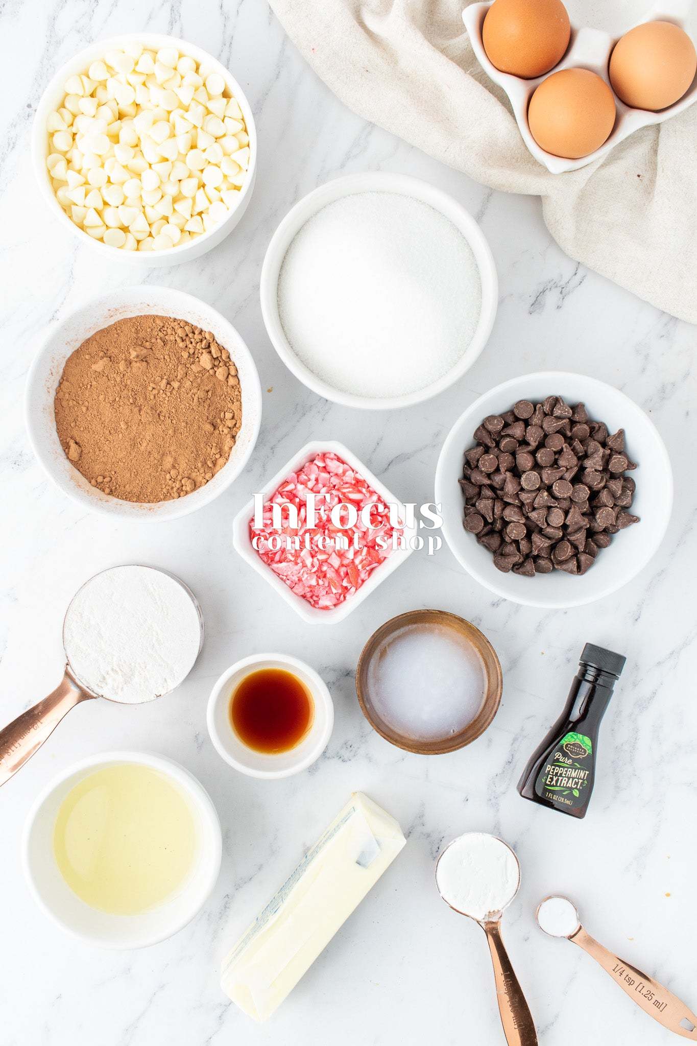 Peppermint Bark Brownies- Exclusive