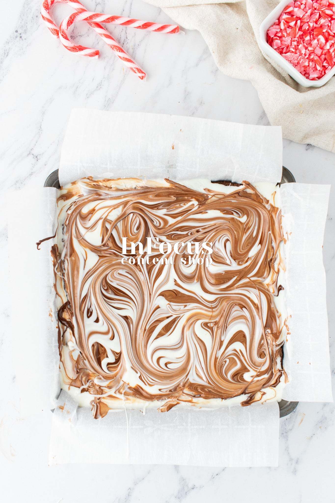 Peppermint Bark Brownies- Exclusive