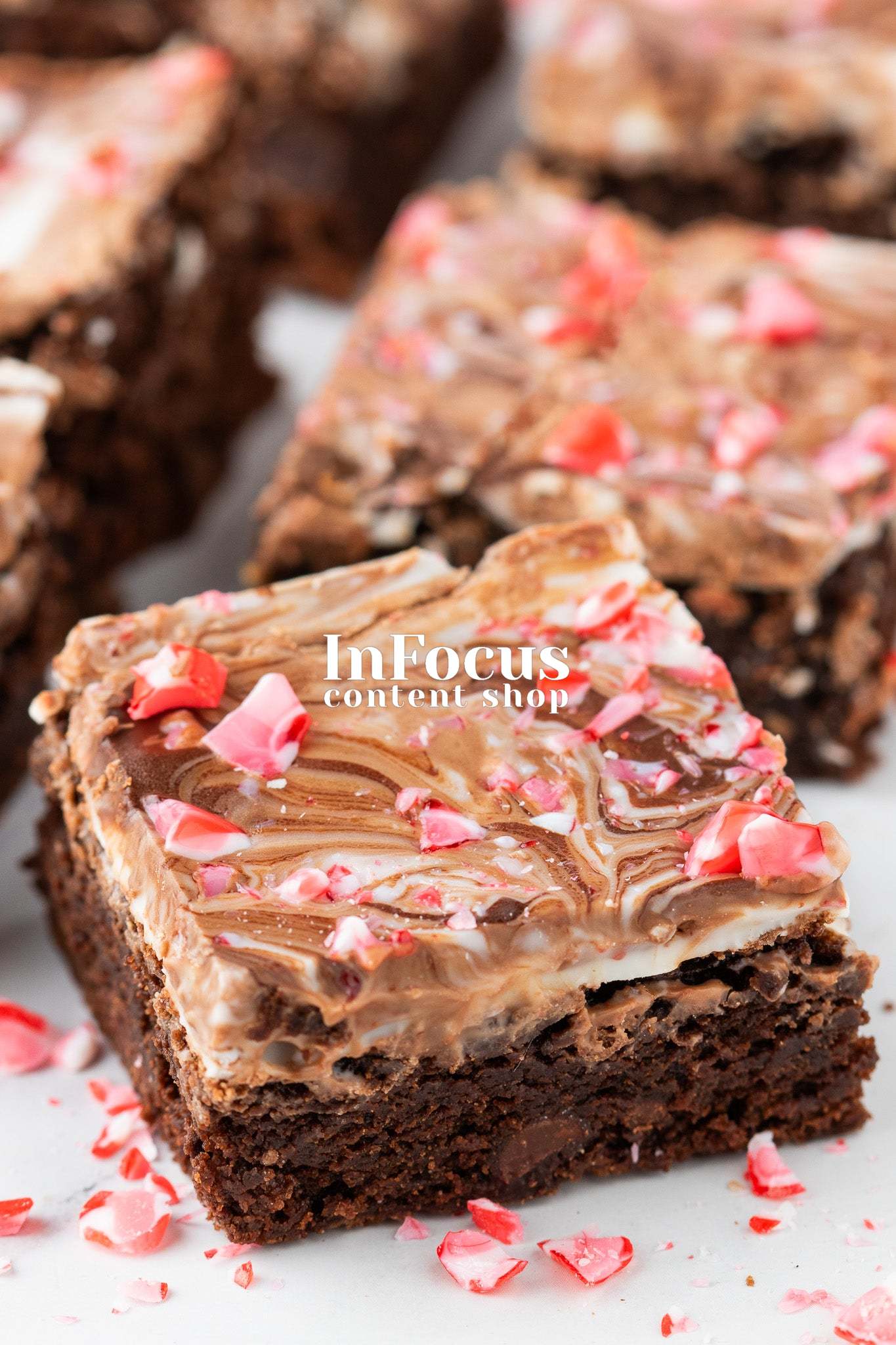 Peppermint Bark Brownies- Exclusive