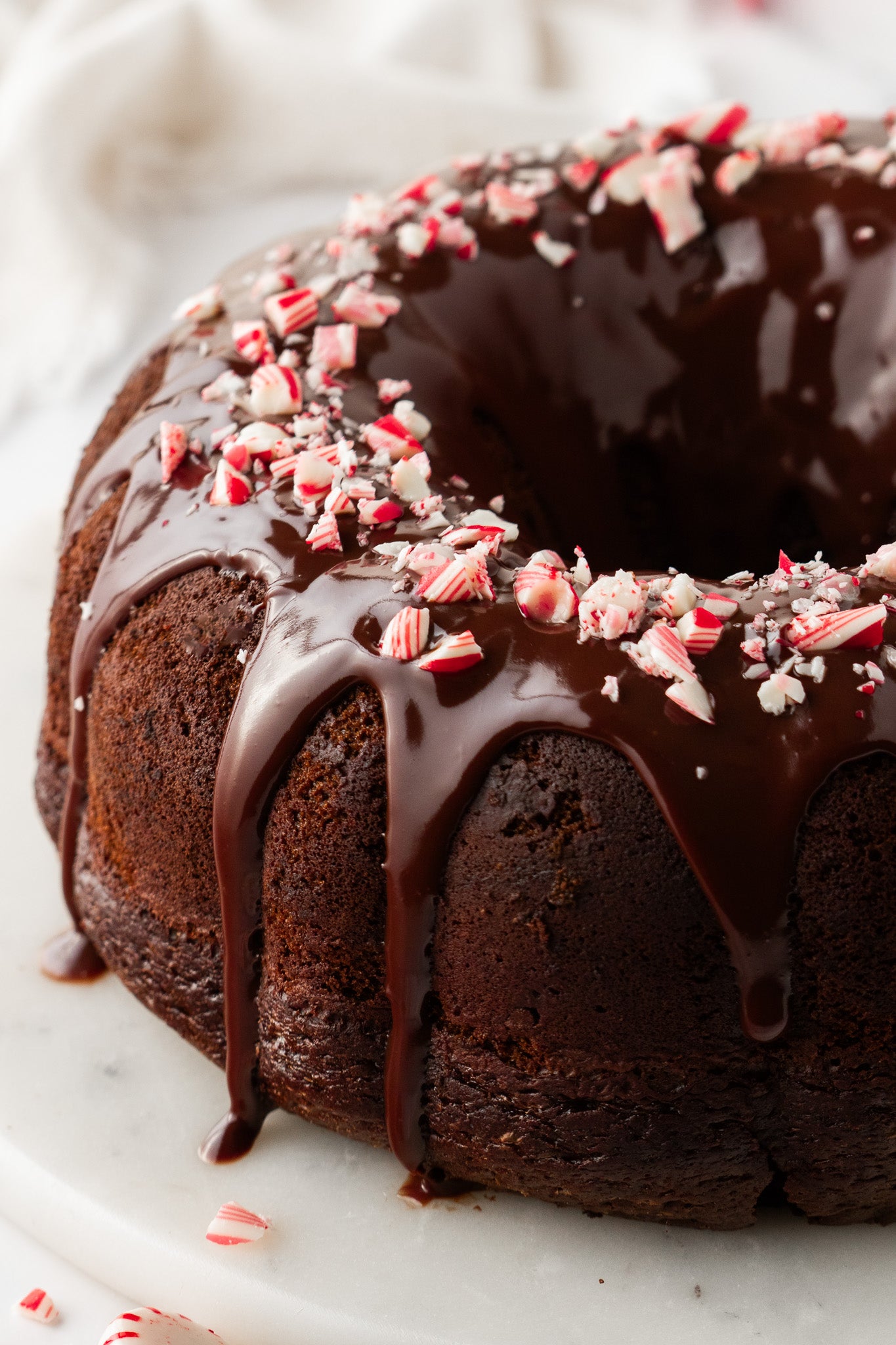 Chocolate Peppermint Bundt Cake- Exclusive