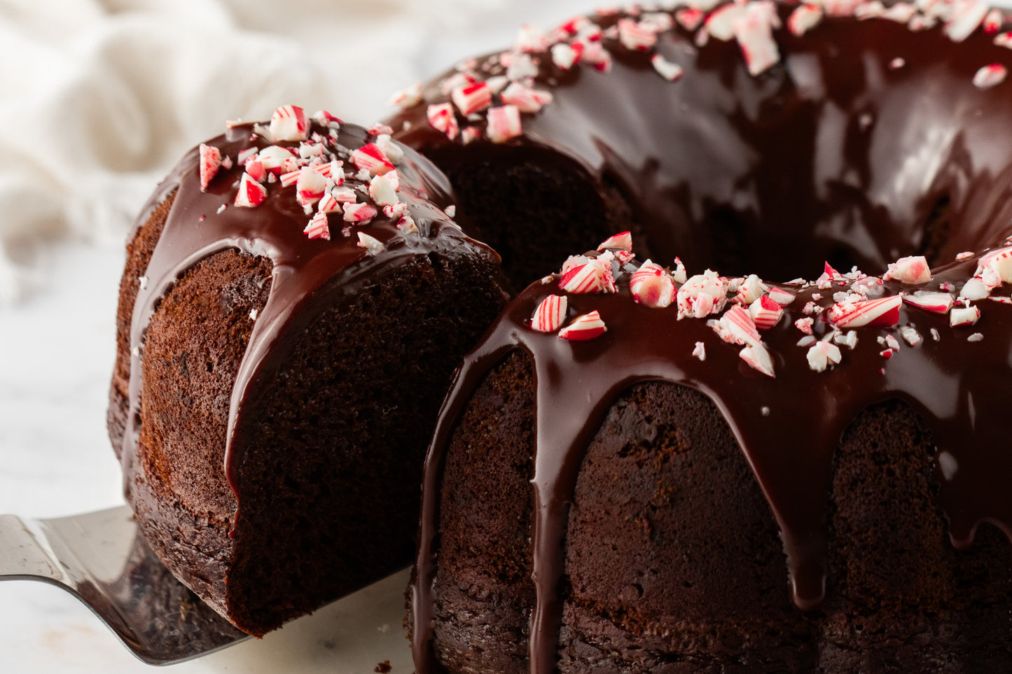 Chocolate Peppermint Bundt Cake- Exclusive