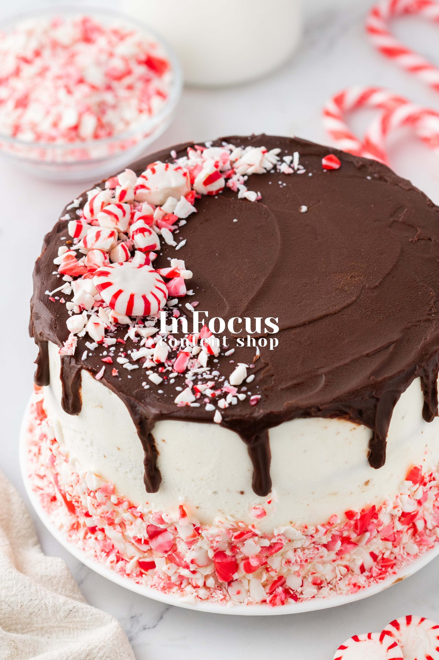 Chocolate Peppermint Cake- Exclusive