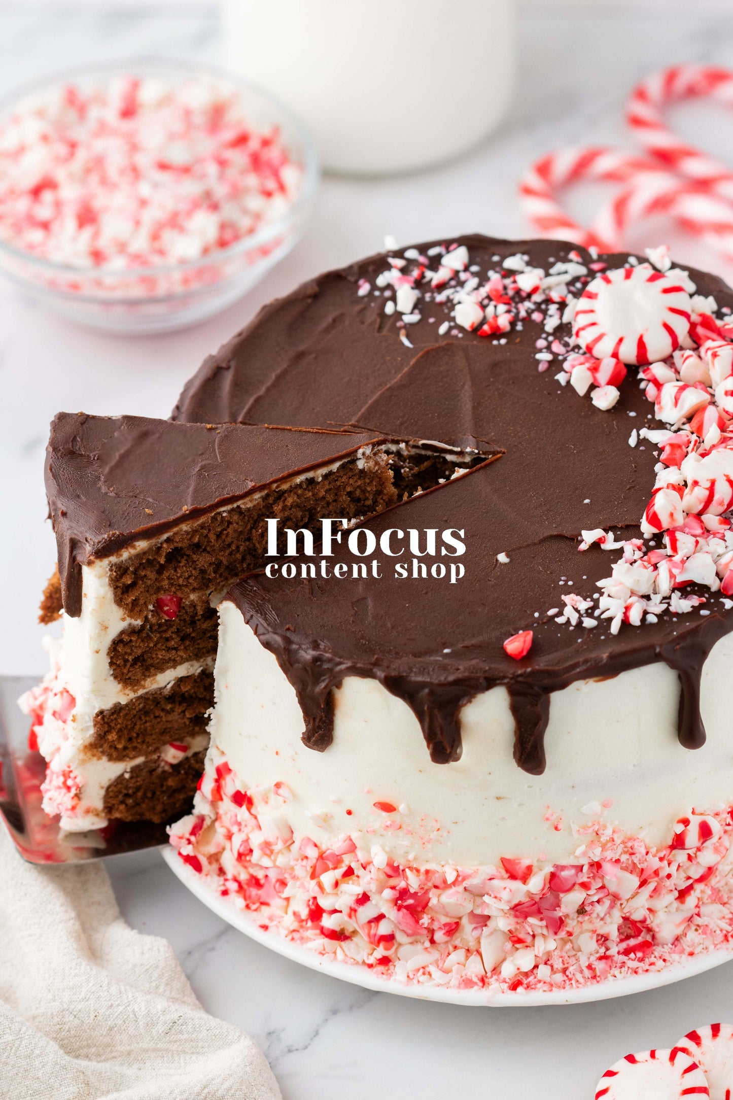 Chocolate Peppermint Cake- Exclusive