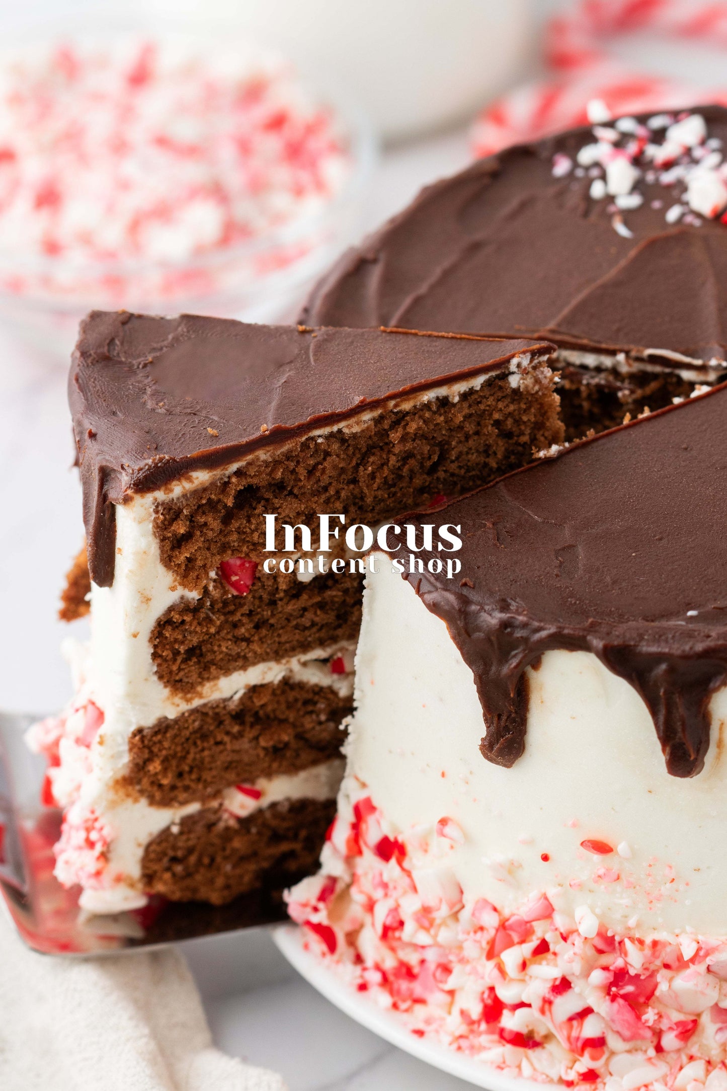 Chocolate Peppermint Cake- Exclusive