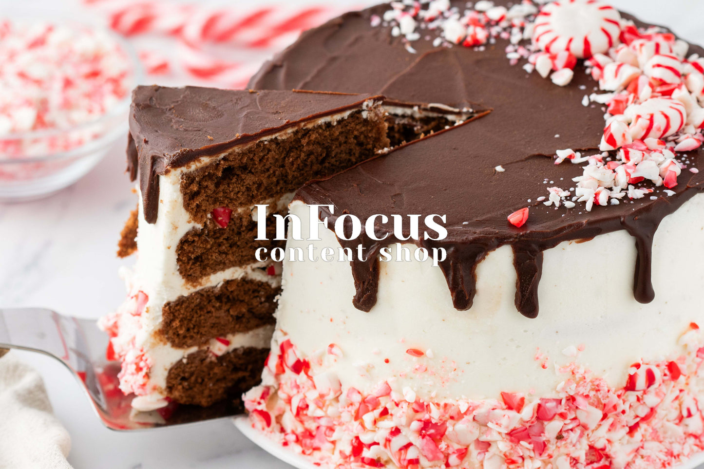 Chocolate Peppermint Cake- Exclusive