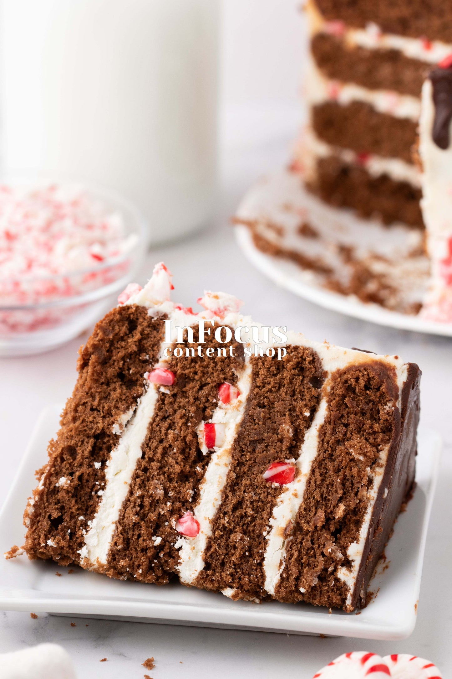 Chocolate Peppermint Cake- Exclusive