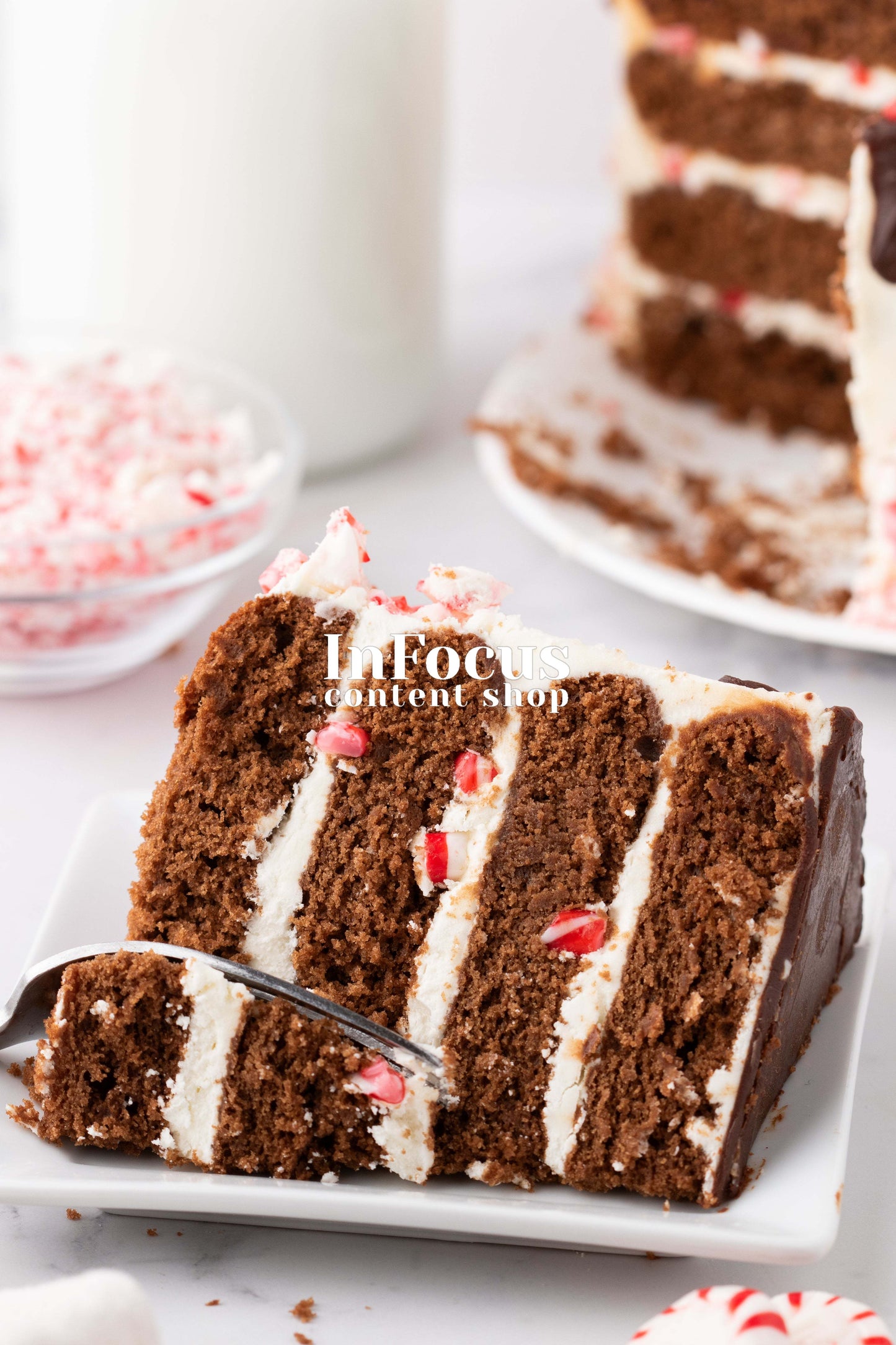 Chocolate Peppermint Cake- Exclusive