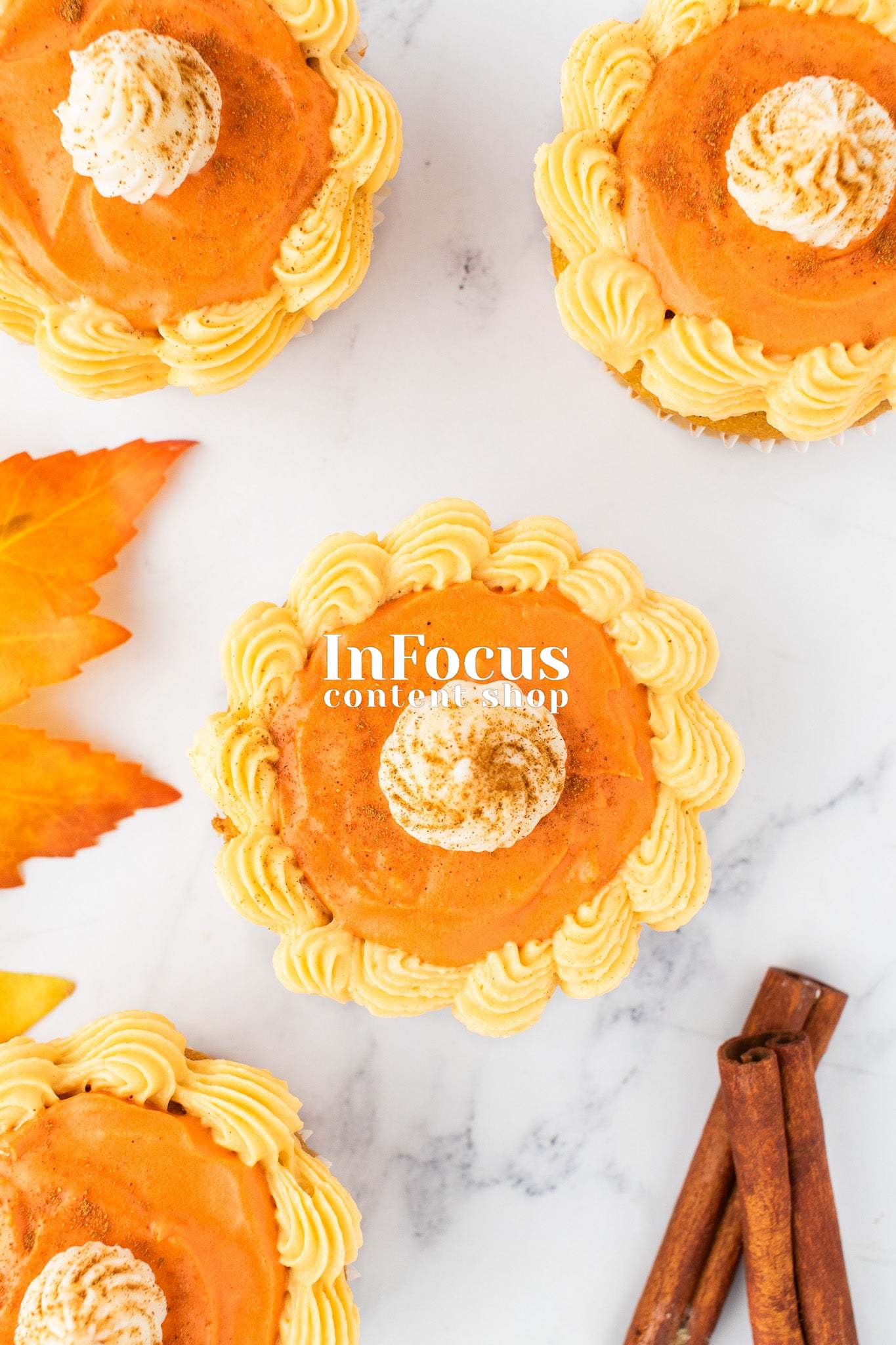 Pumpkin Pie Cupcakes- Exclusive