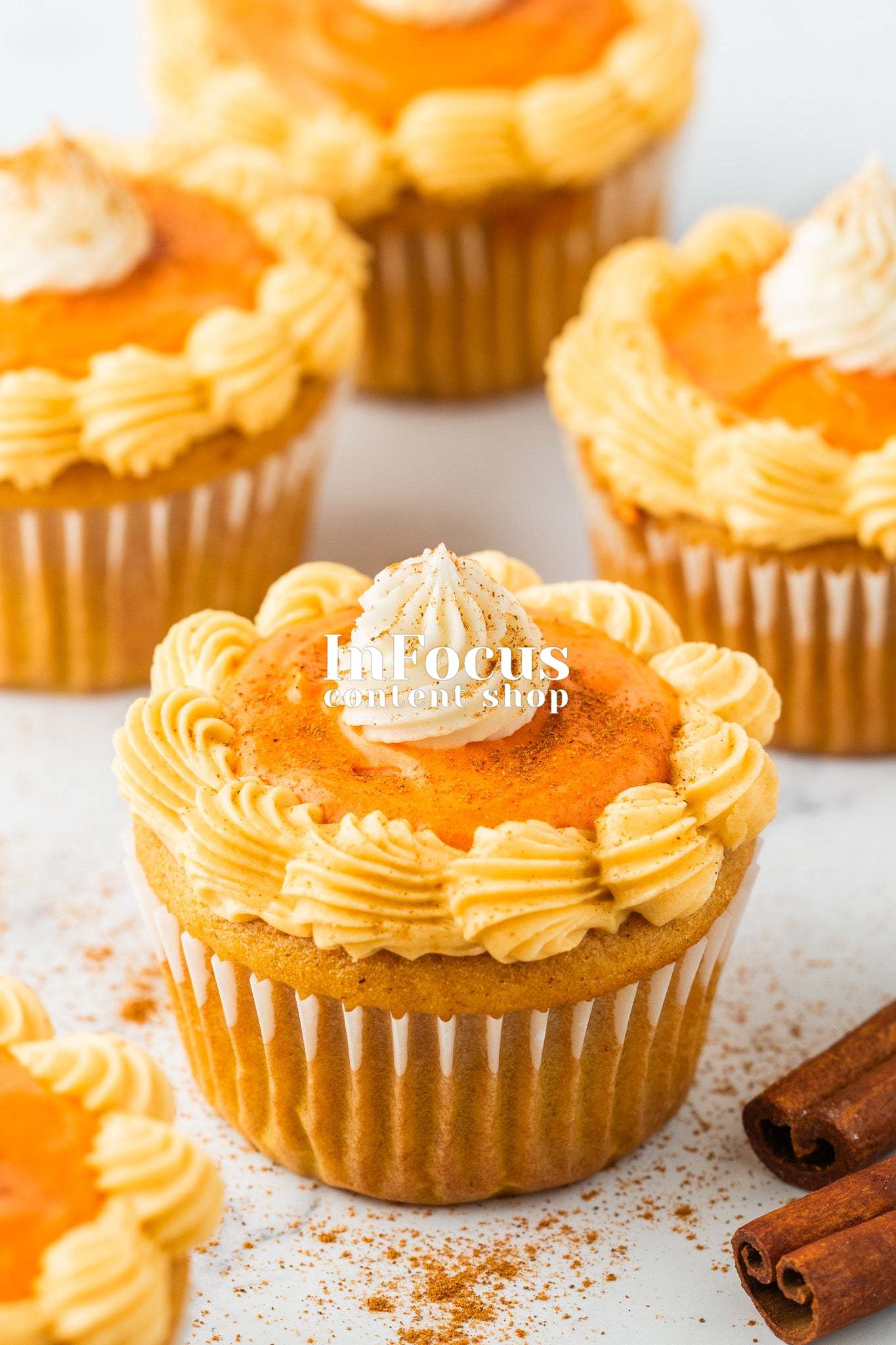 Pumpkin Pie Cupcakes- Exclusive