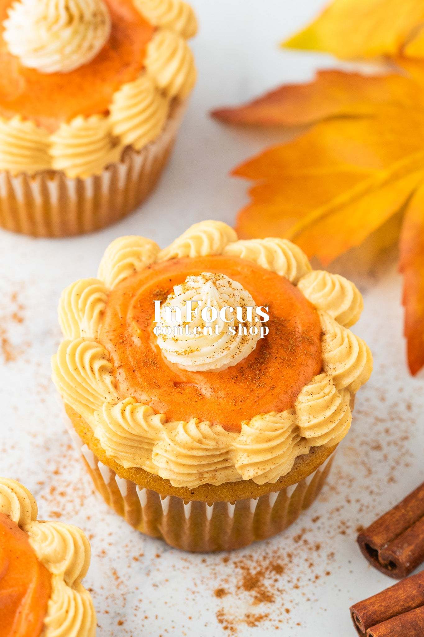 Pumpkin Pie Cupcakes- Exclusive