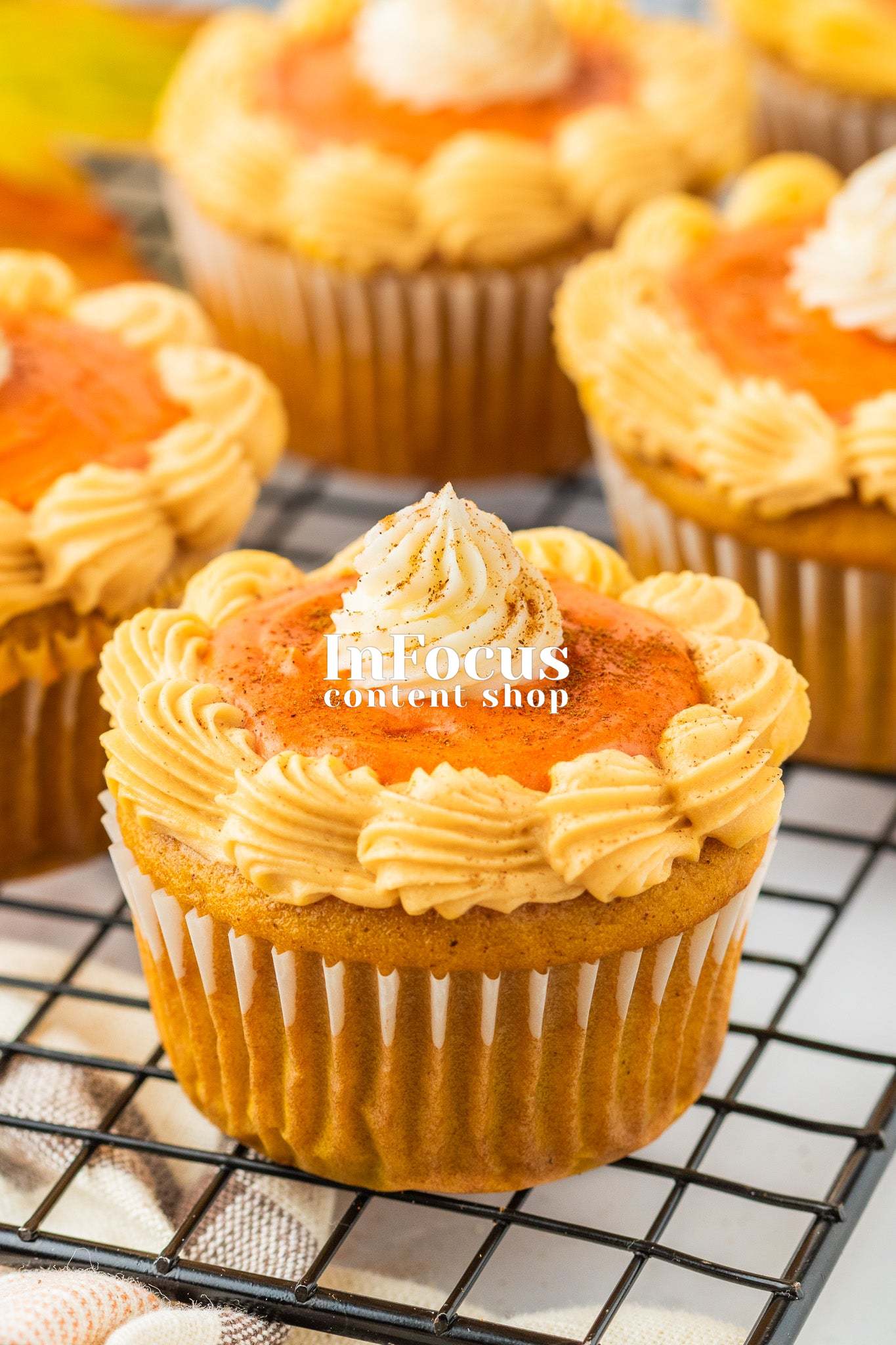 Pumpkin Pie Cupcakes- Exclusive
