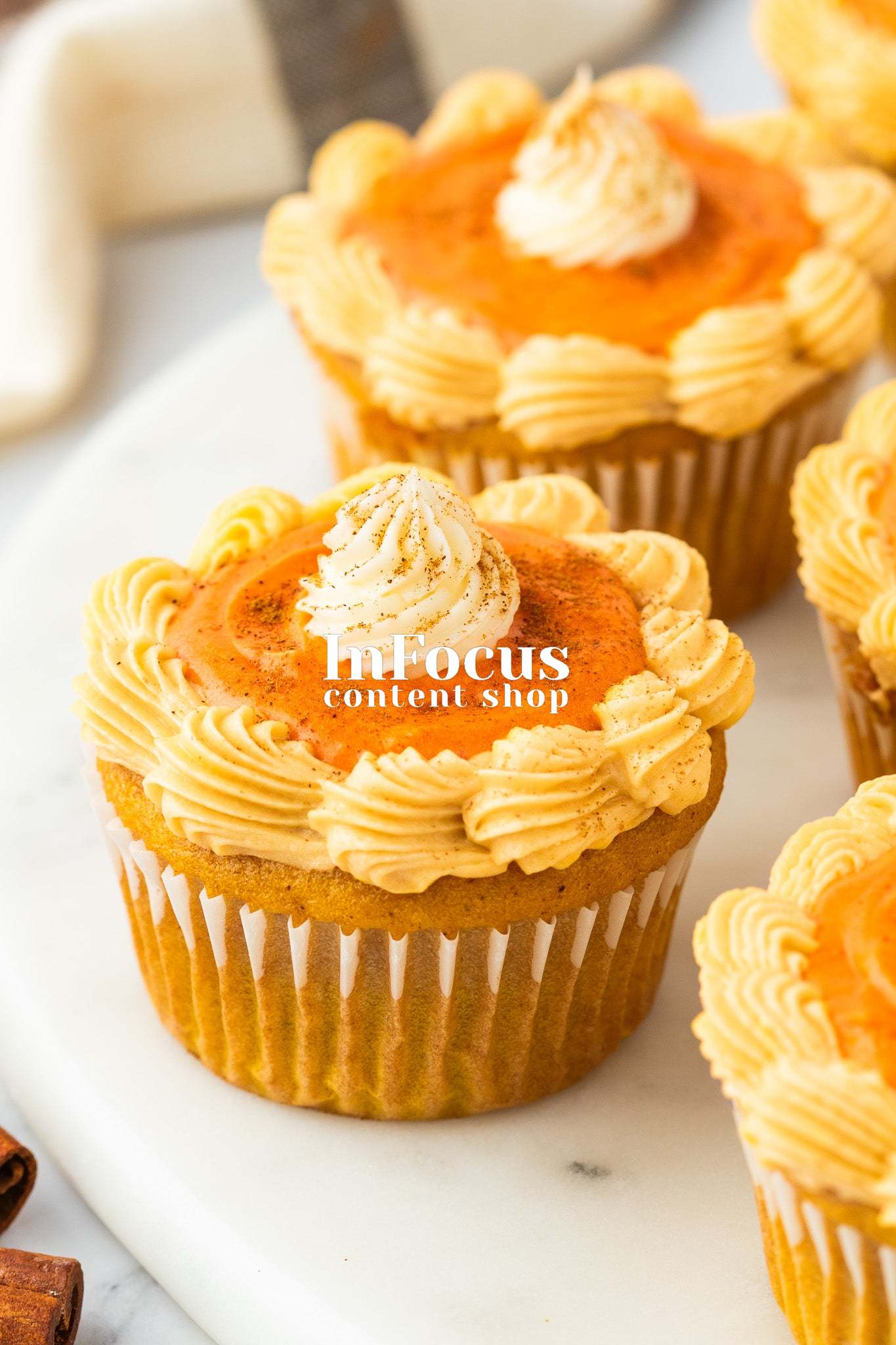 Pumpkin Pie Cupcakes- Exclusive