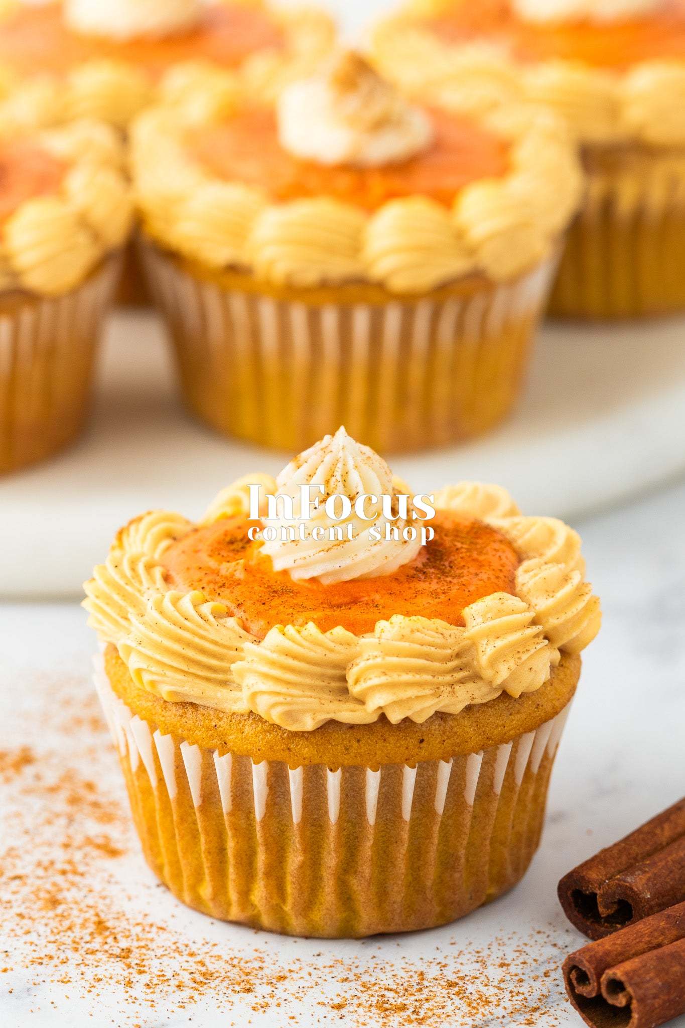 Pumpkin Pie Cupcakes- Exclusive
