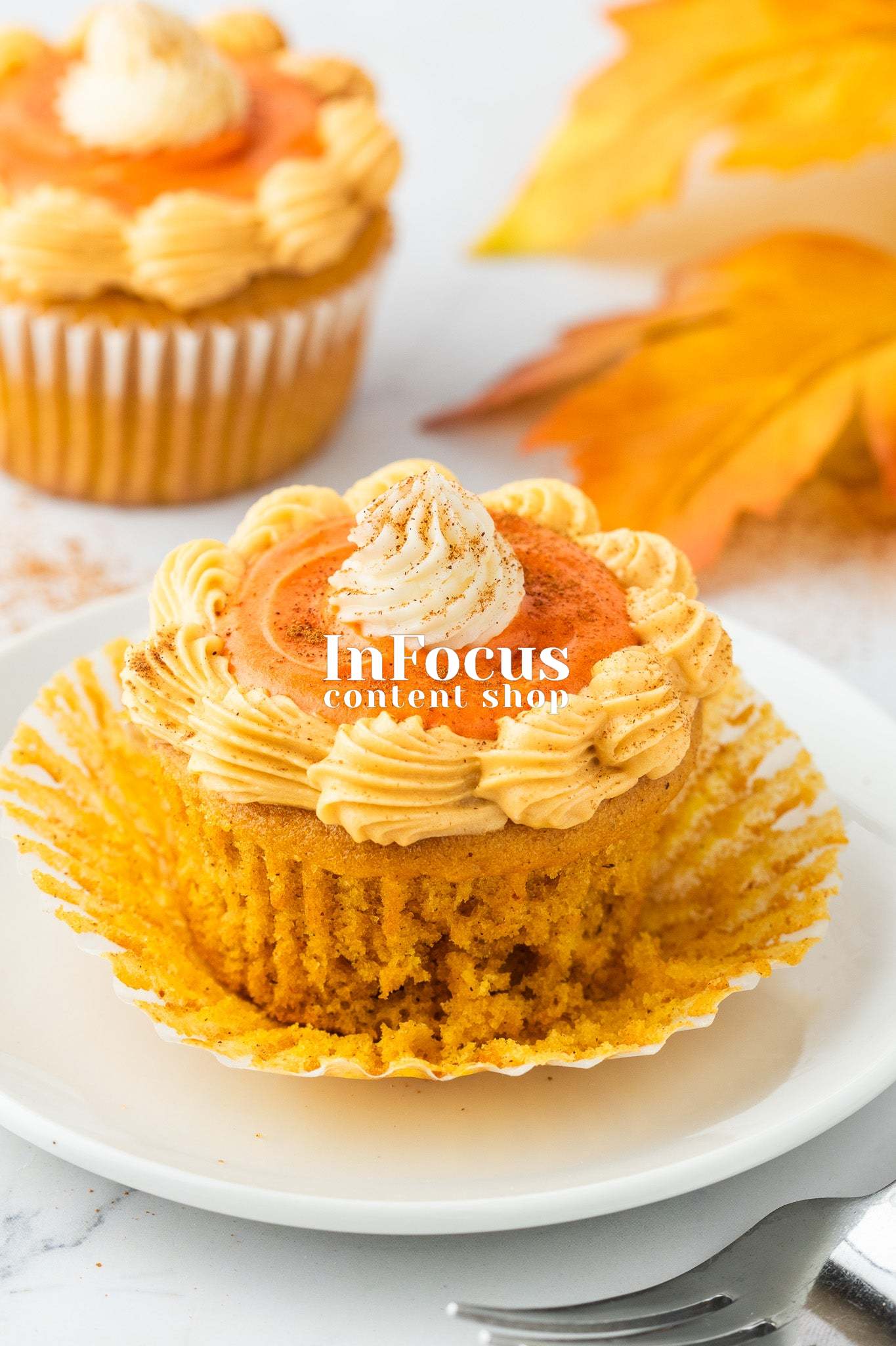 Pumpkin Pie Cupcakes- Exclusive
