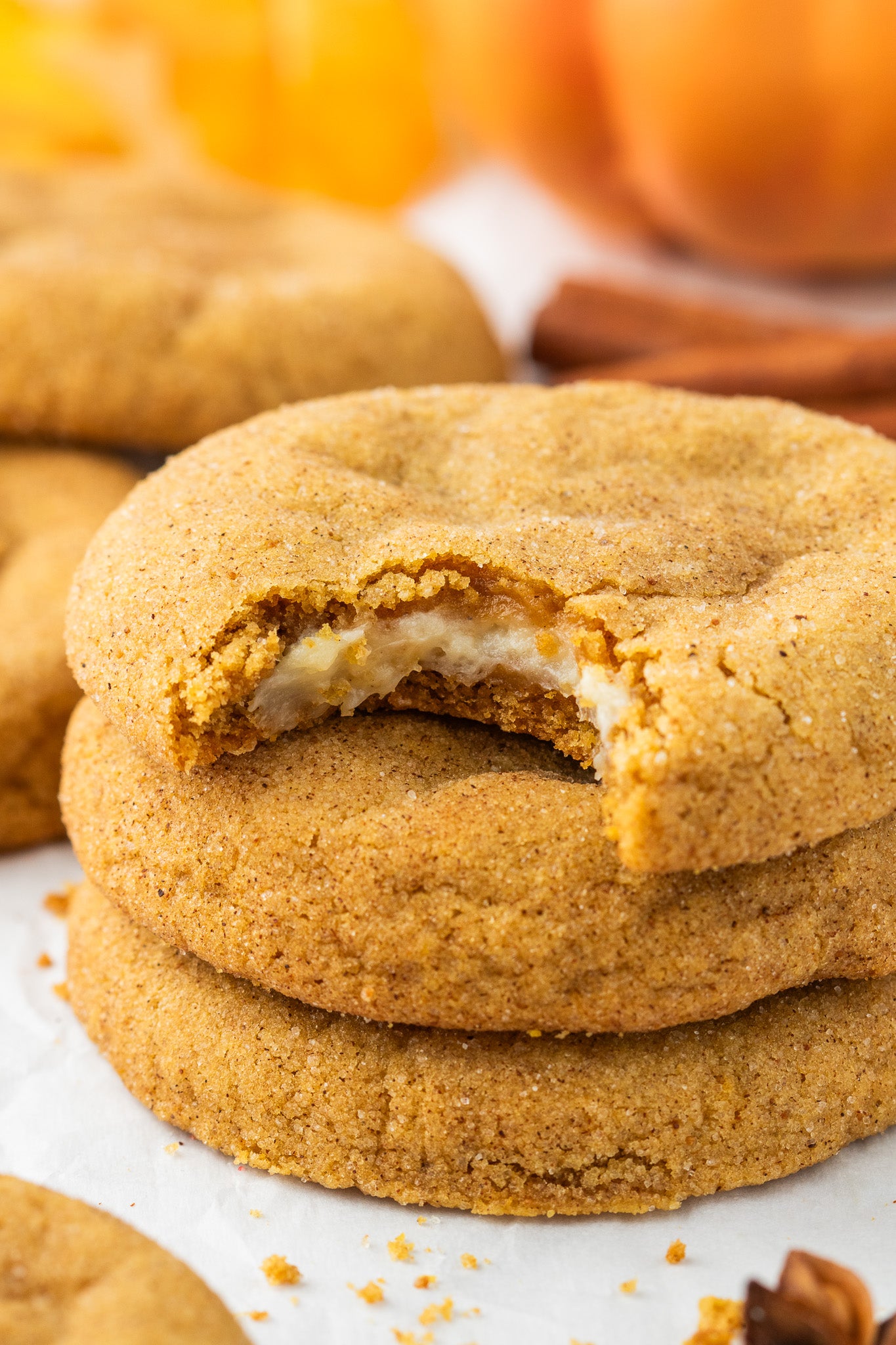 Pumpkin Cheesecake Coookies