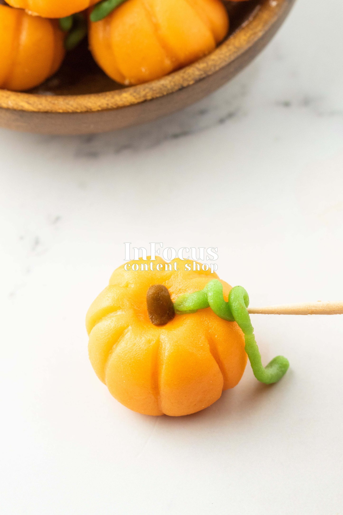 Pumpkin Cupcakes + Marzipan Pumpkins- Exclusive Bundle