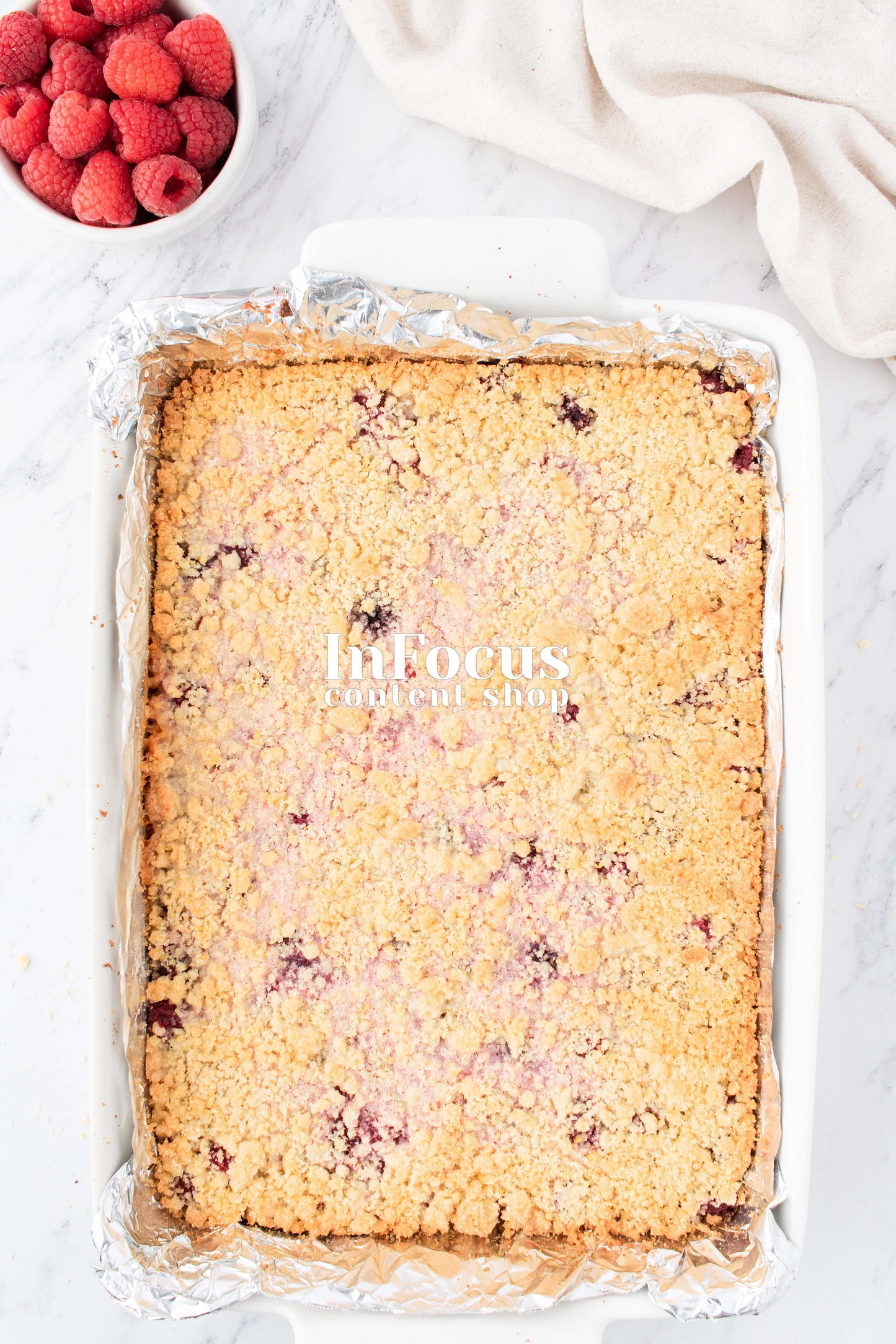 Raspberry Crumble Bars- Exclusive