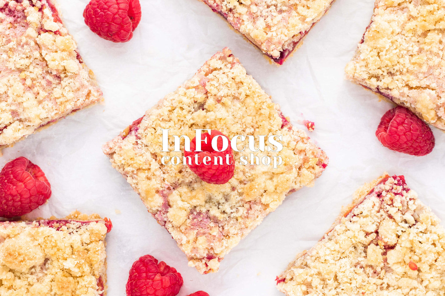 Raspberry Crumble Bars- Exclusive