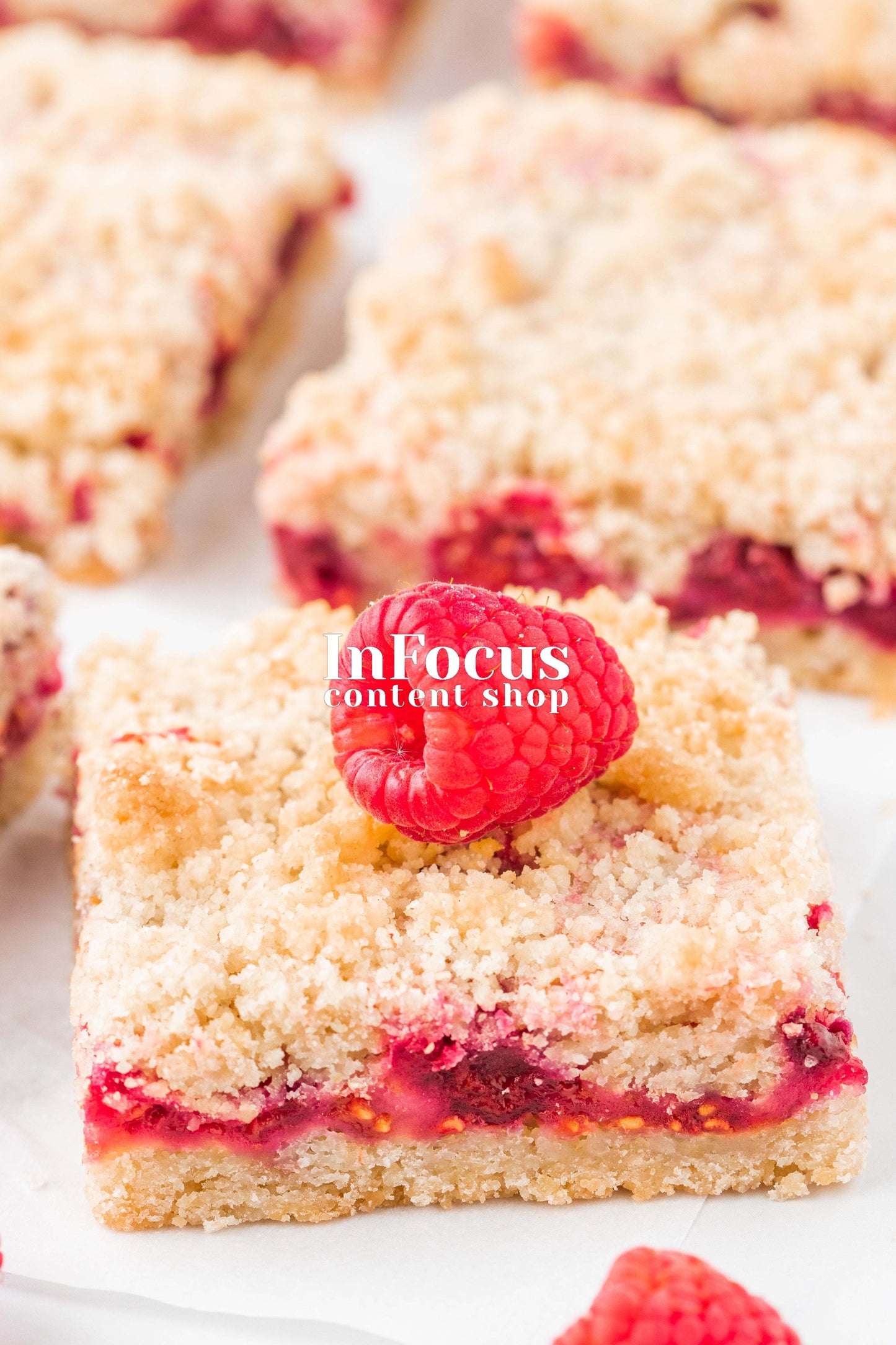 Raspberry Crumble Bars- Exclusive