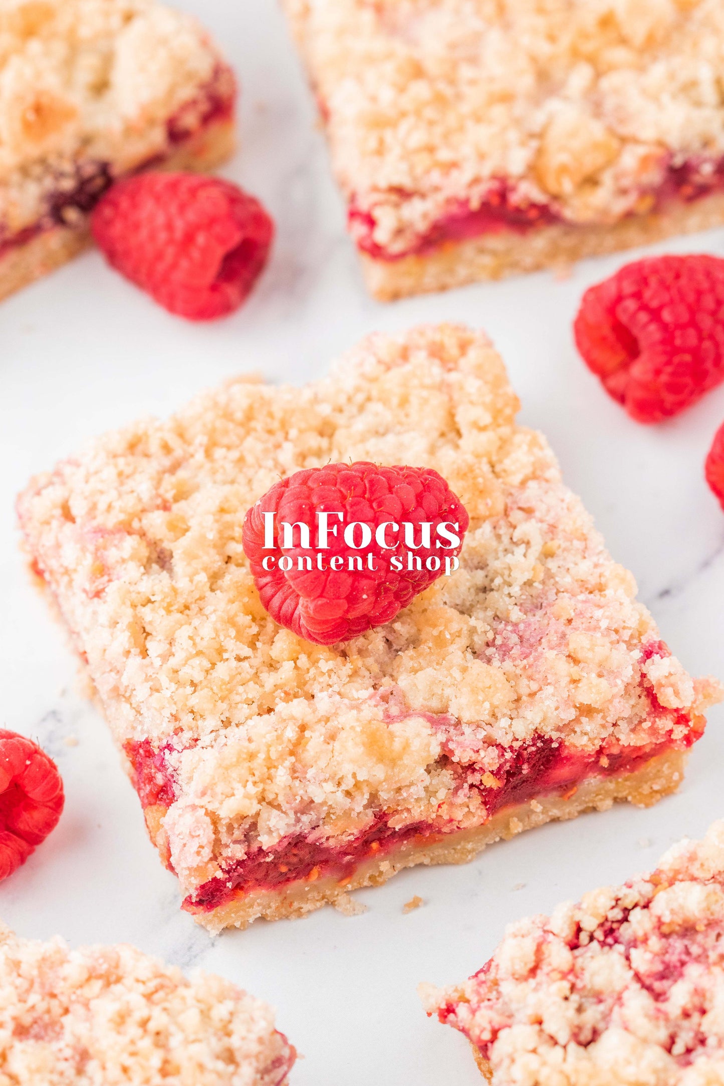 Raspberry Crumble Bars- Exclusive